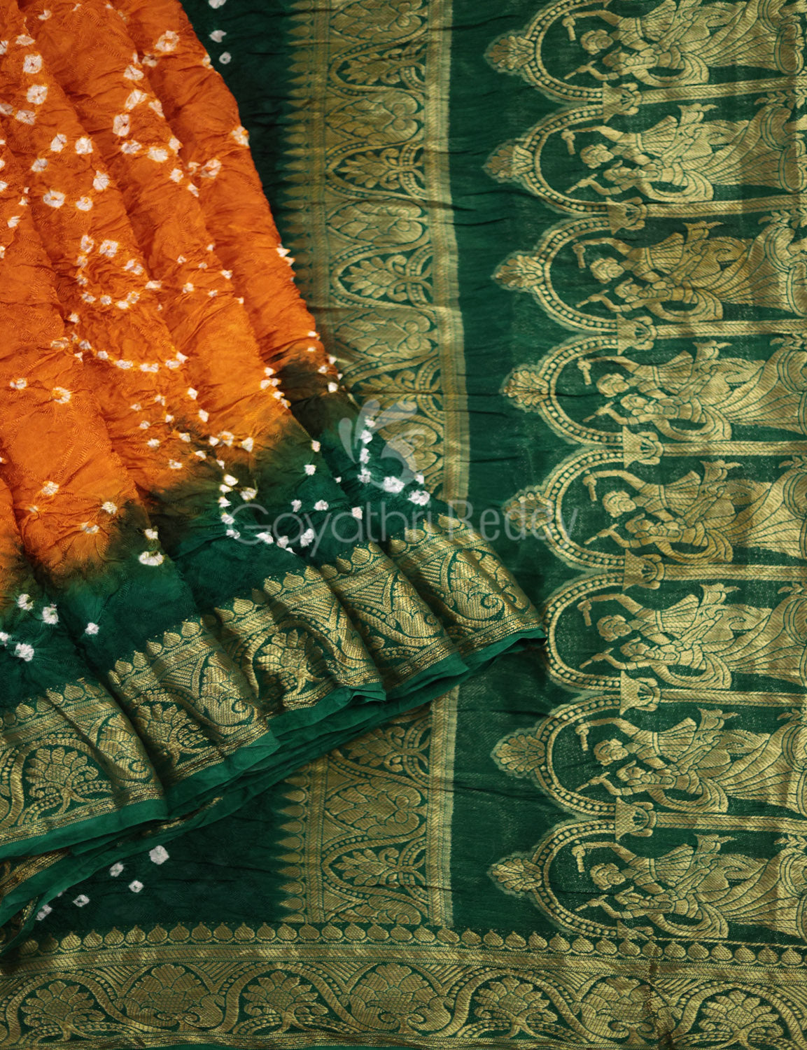 Pure Bandhini Sarees