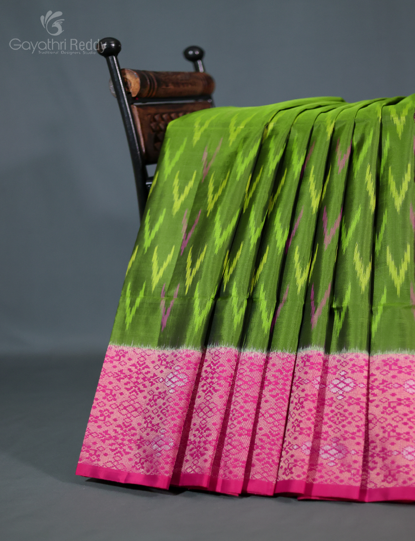 Pure Kanchi Ikkat Pattu Sarees