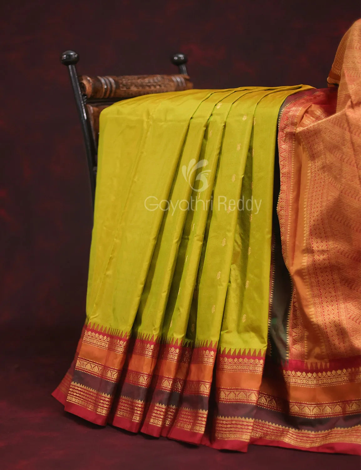 Pure Kadiyal Silk Sarees