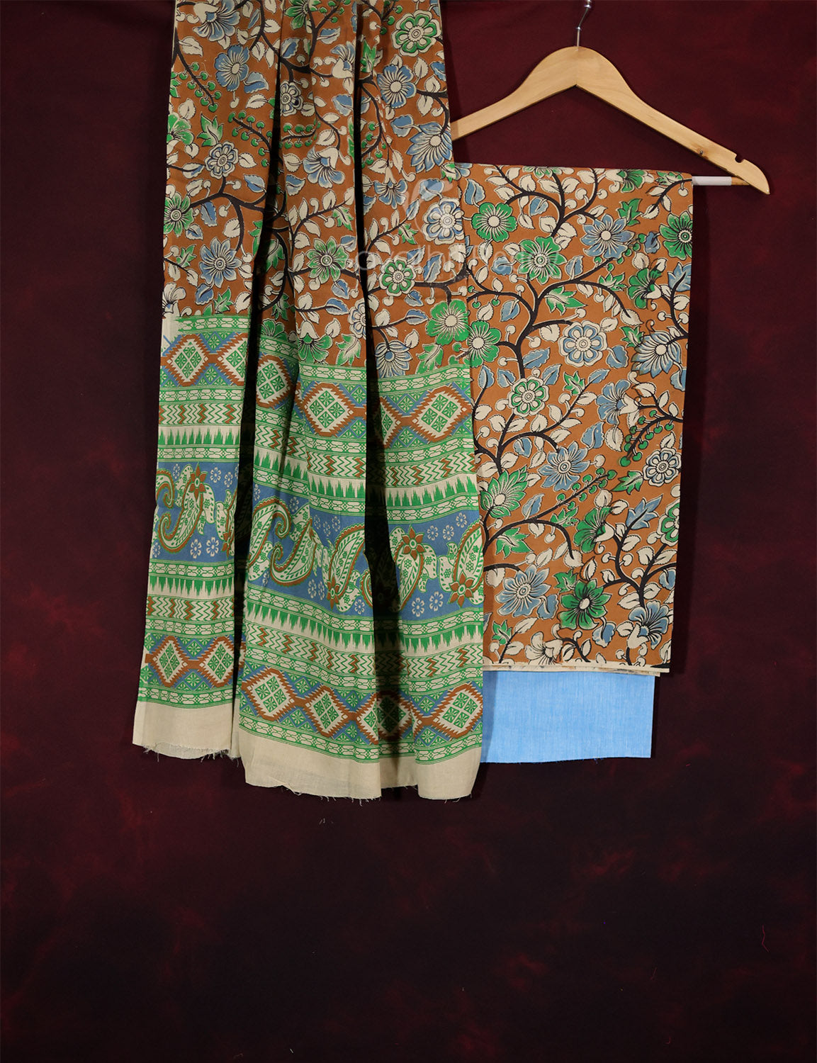 Pure Kalamkari Lehenga Set