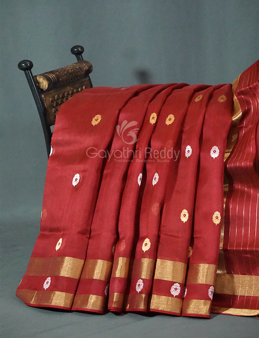 Pure Chanderi Pattu Sarees