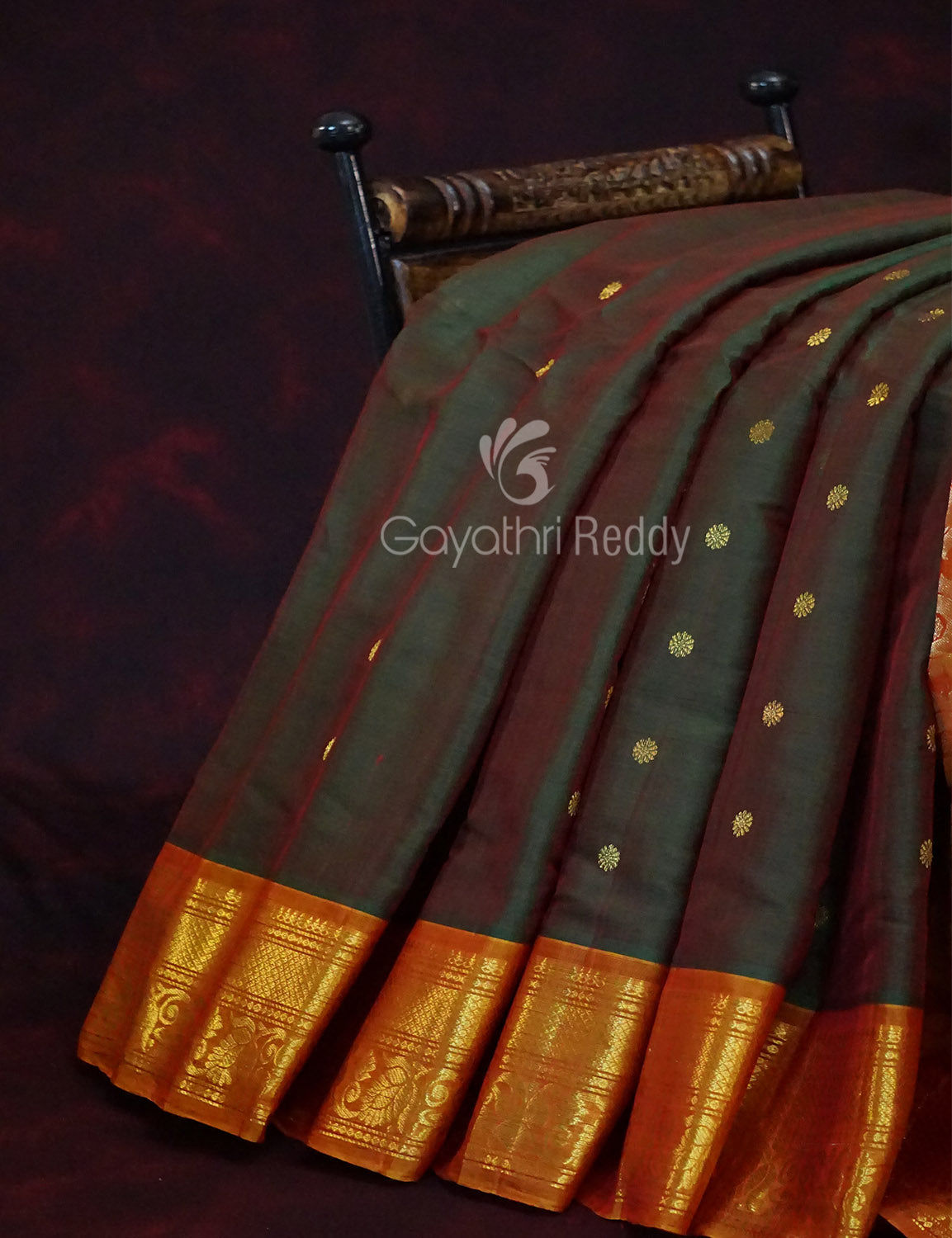 Pure Gadwal Sico Sarees