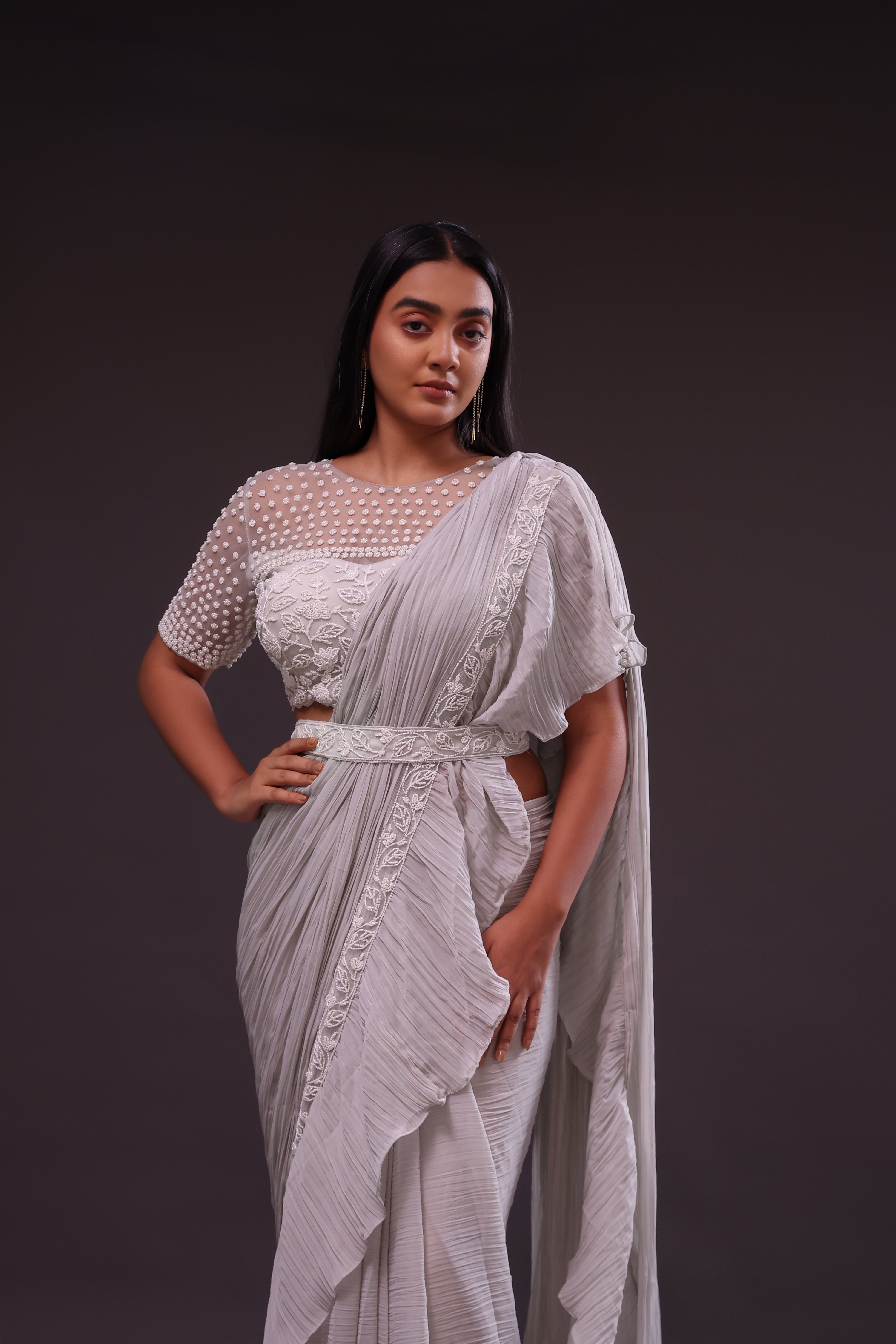 1 MINUTE FANCY SAREE-FA4091