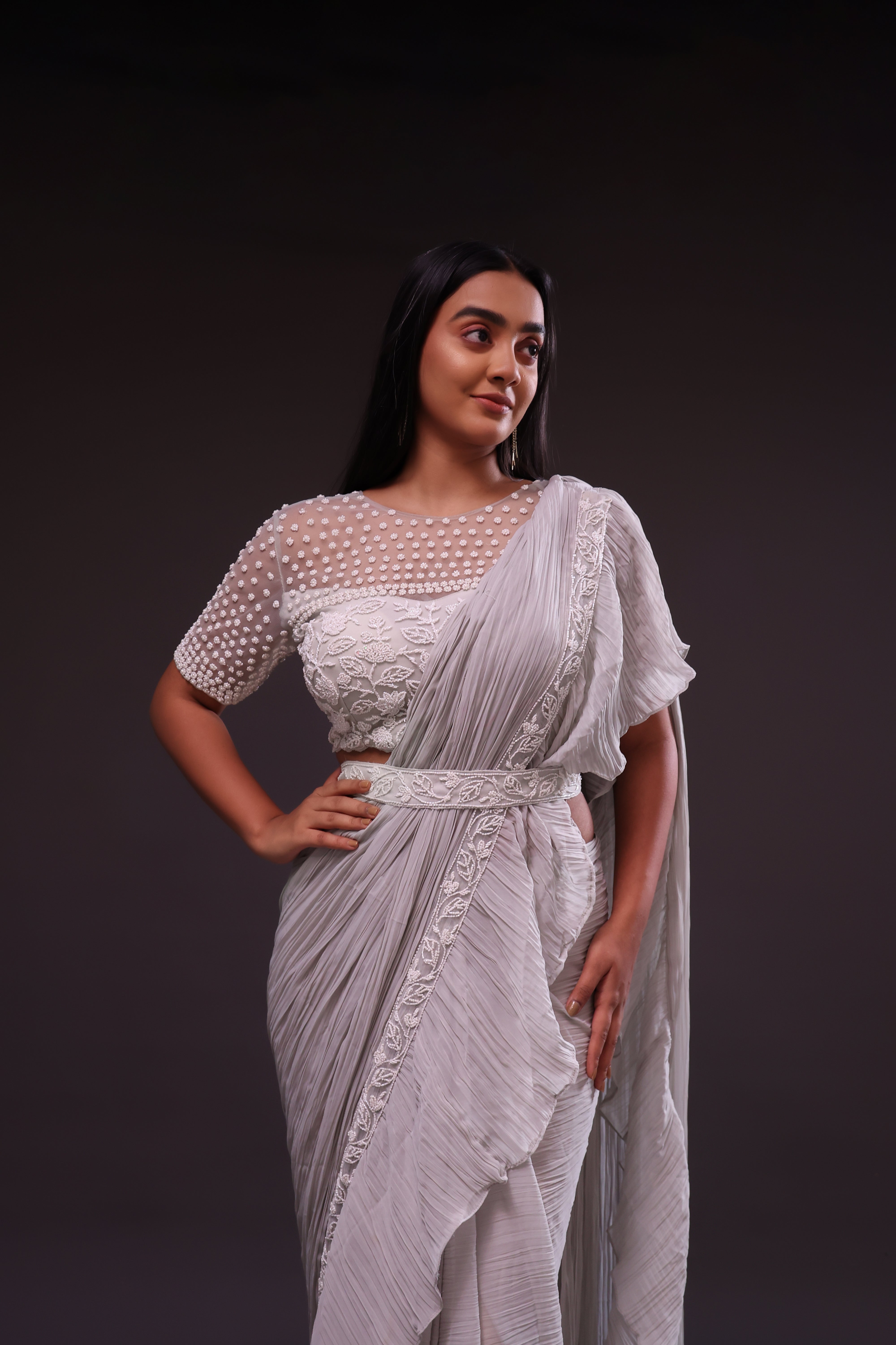 1 MINUTE FANCY SAREE-FA4091