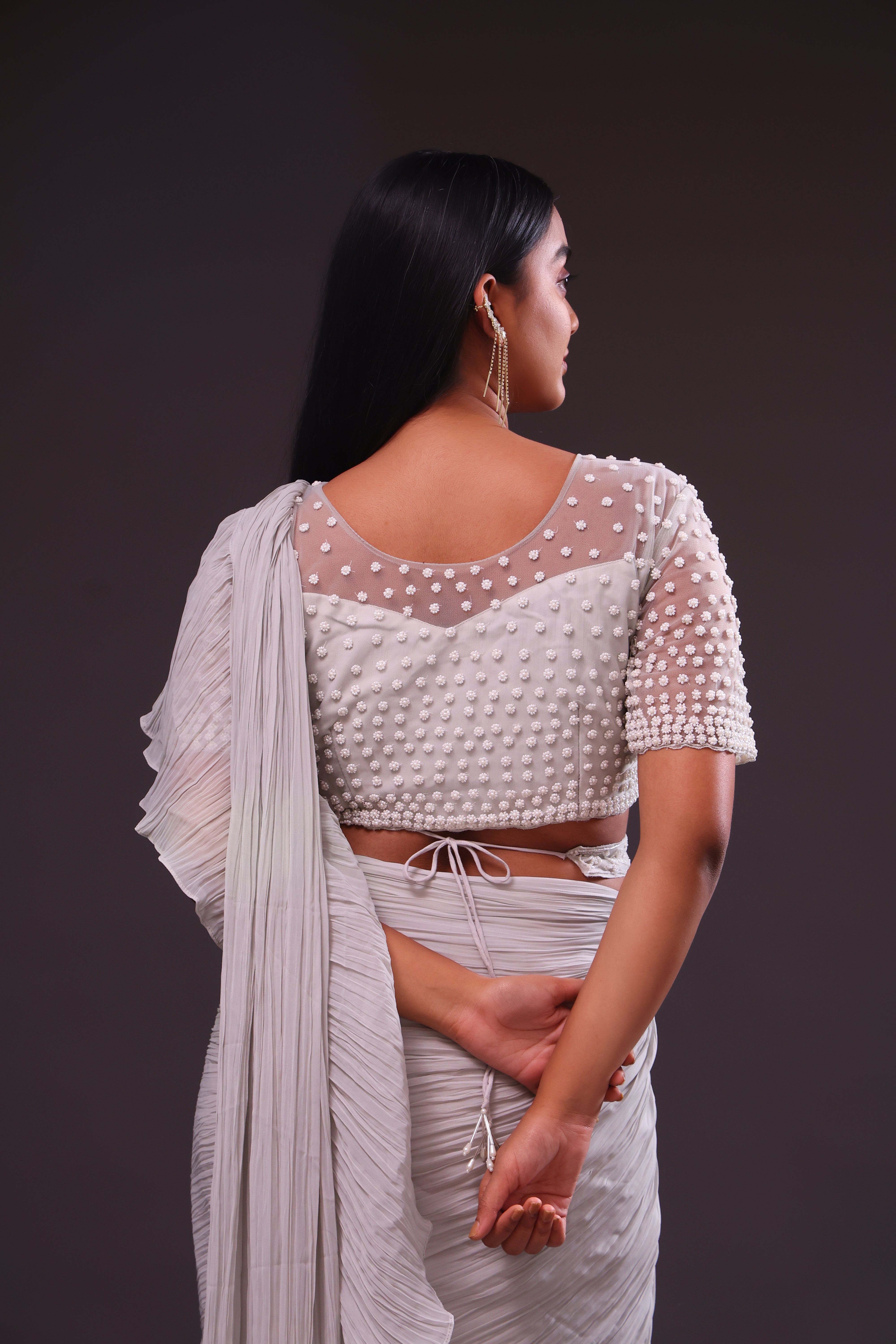 1 MINUTE FANCY SAREE-FA4091