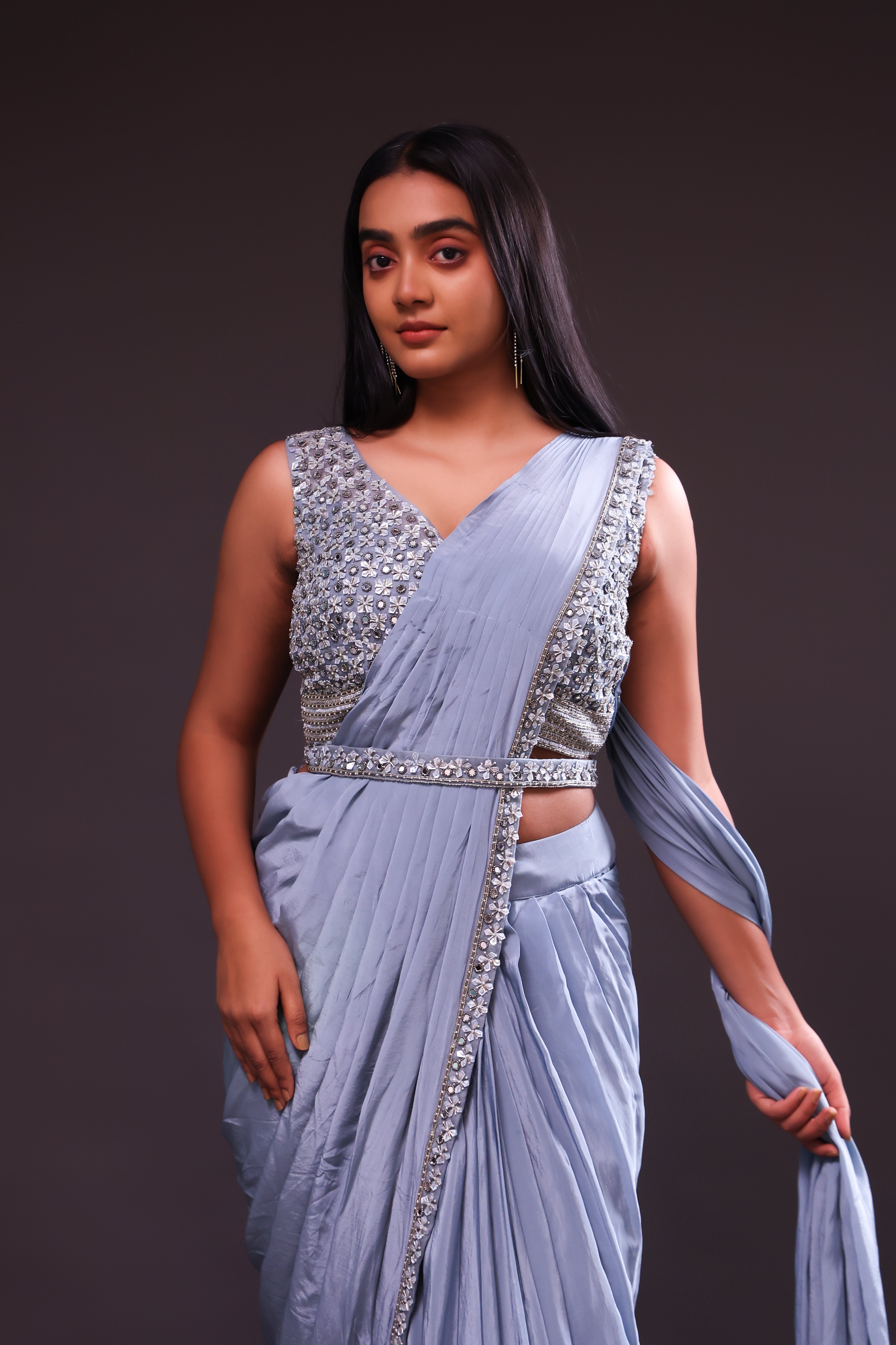 1 MINUTE FANCY SAREE-FA4092