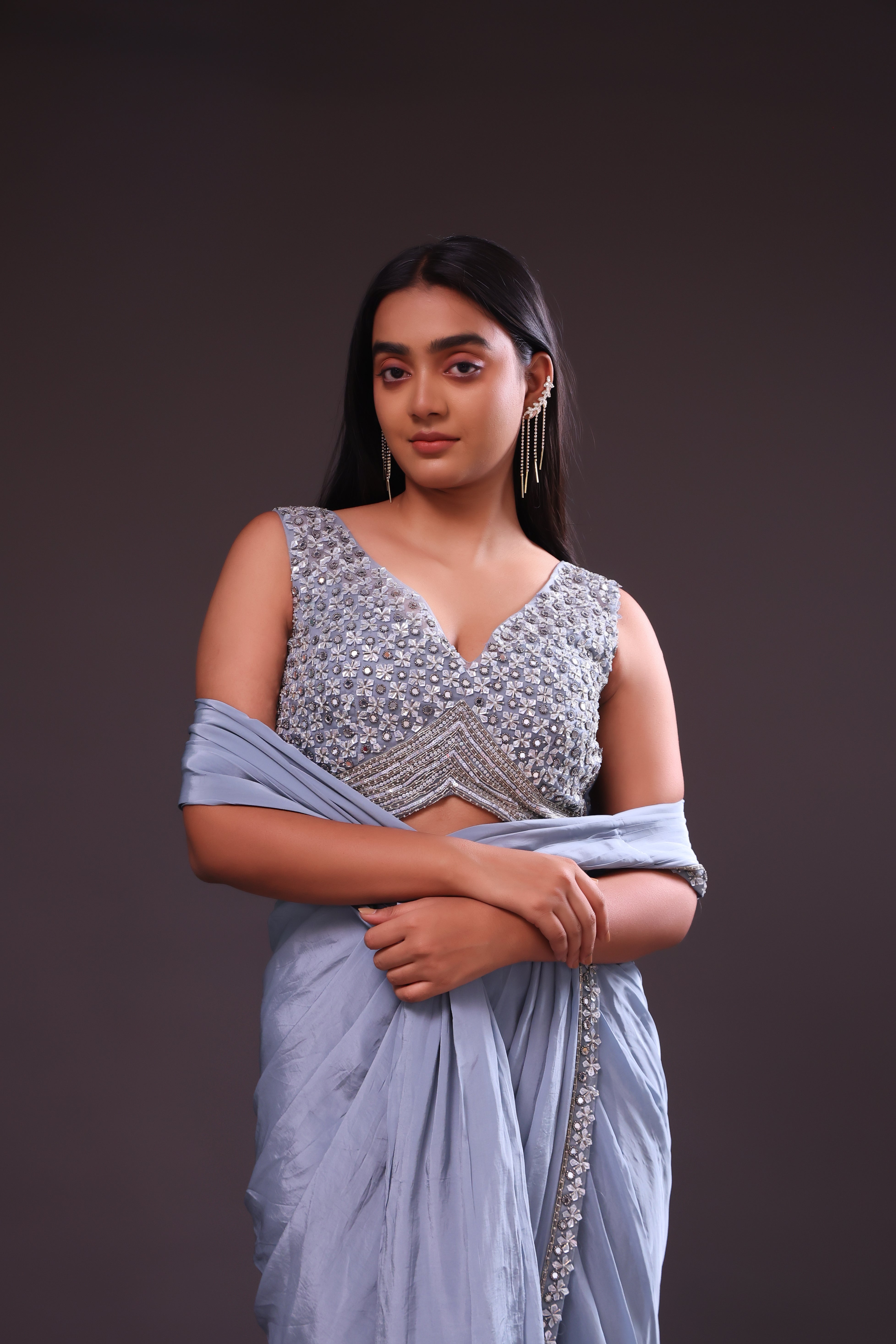 1 MINUTE FANCY SAREE-FA4092