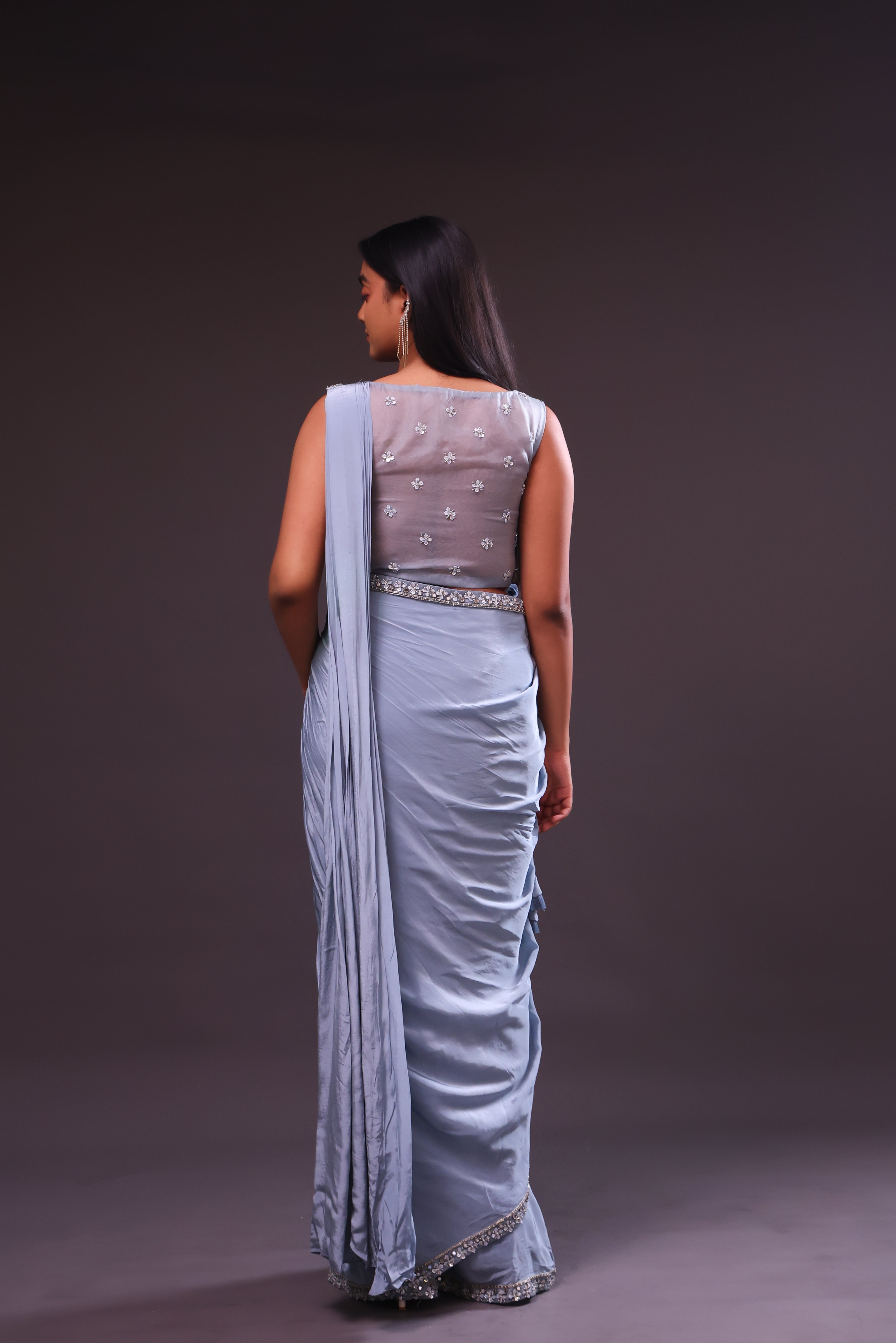 1 MINUTE FANCY SAREE-FA4092