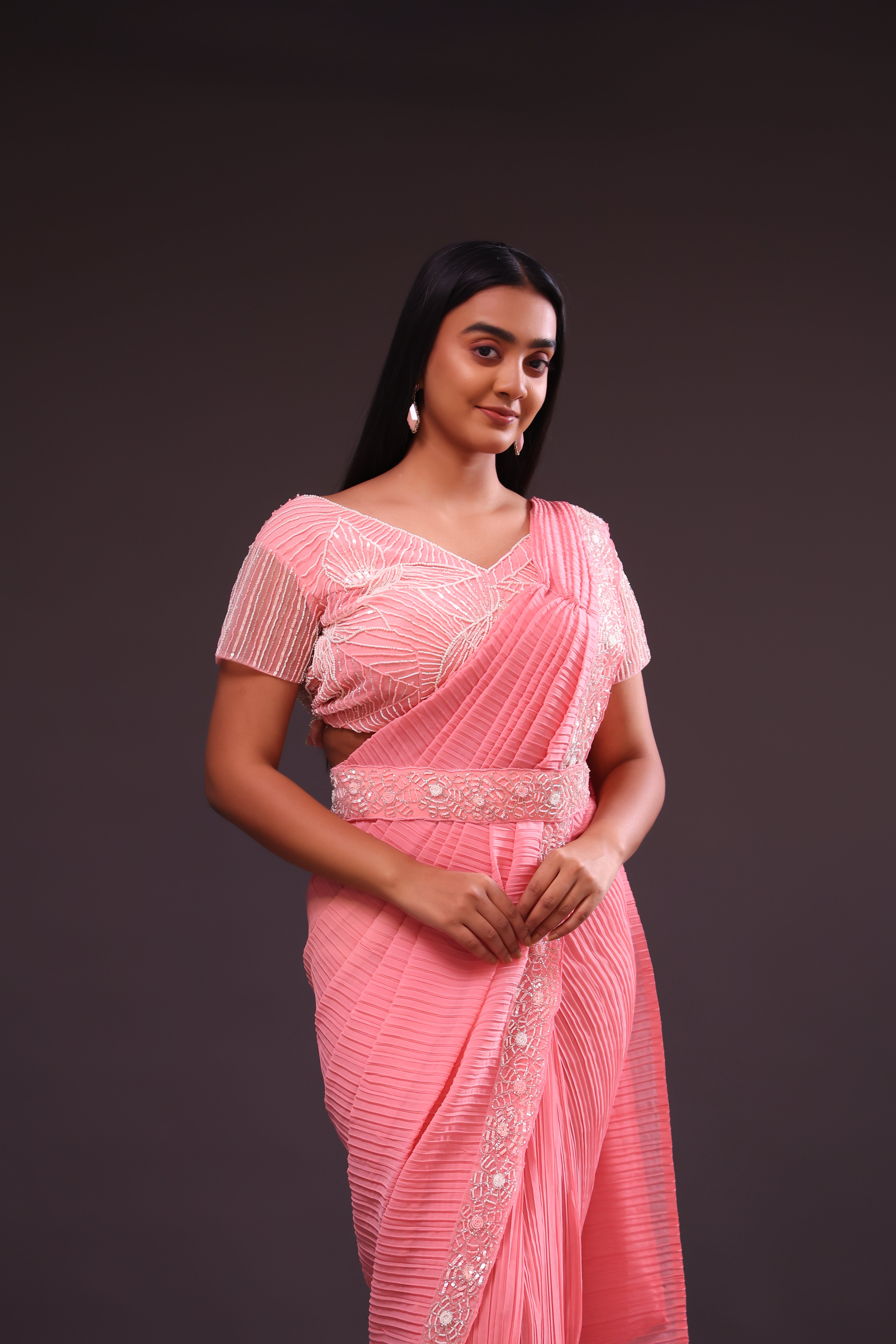 1 MINUTE FANCY SAREE-FA4093