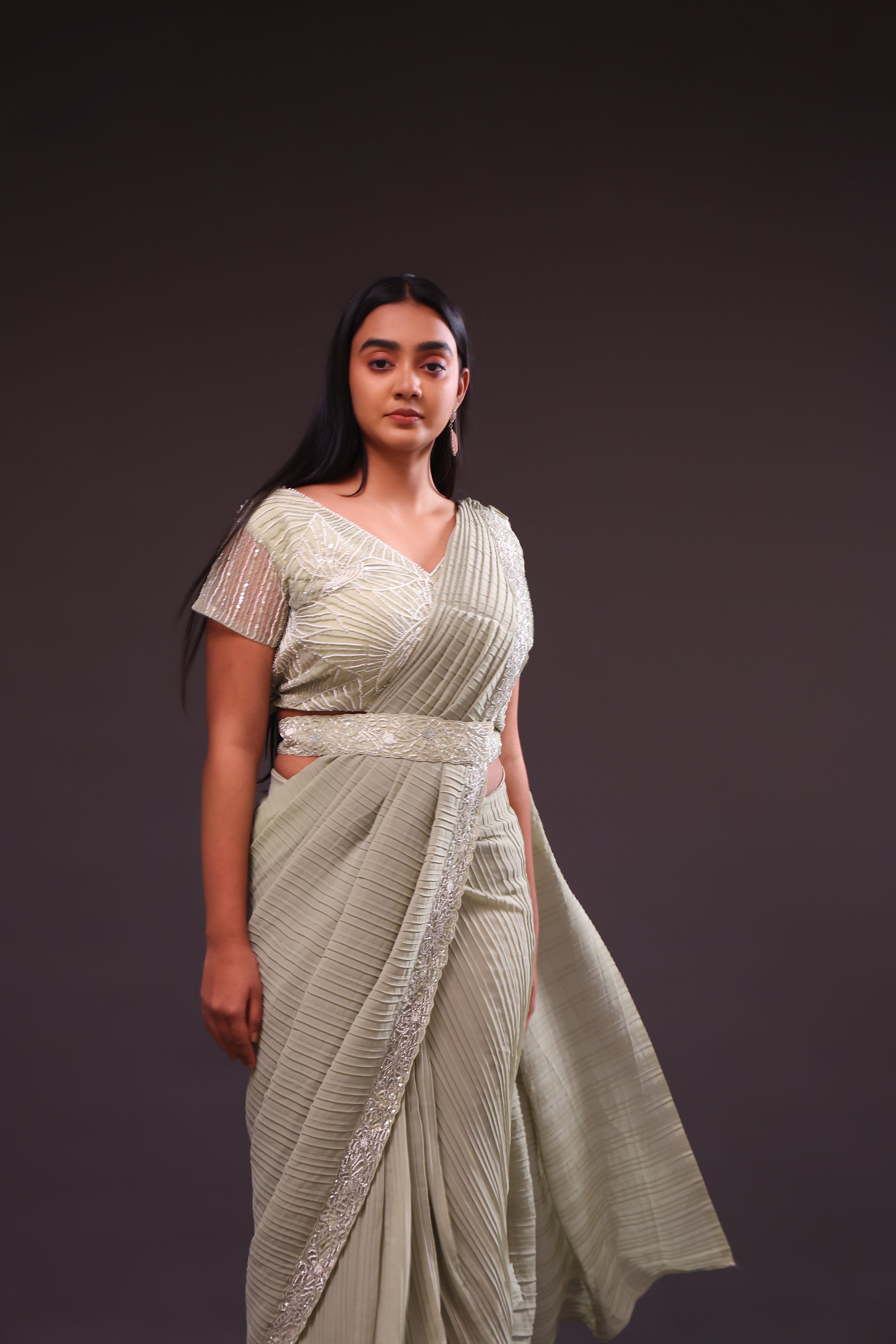 1 MINUTE FANCY SAREE-FA4094