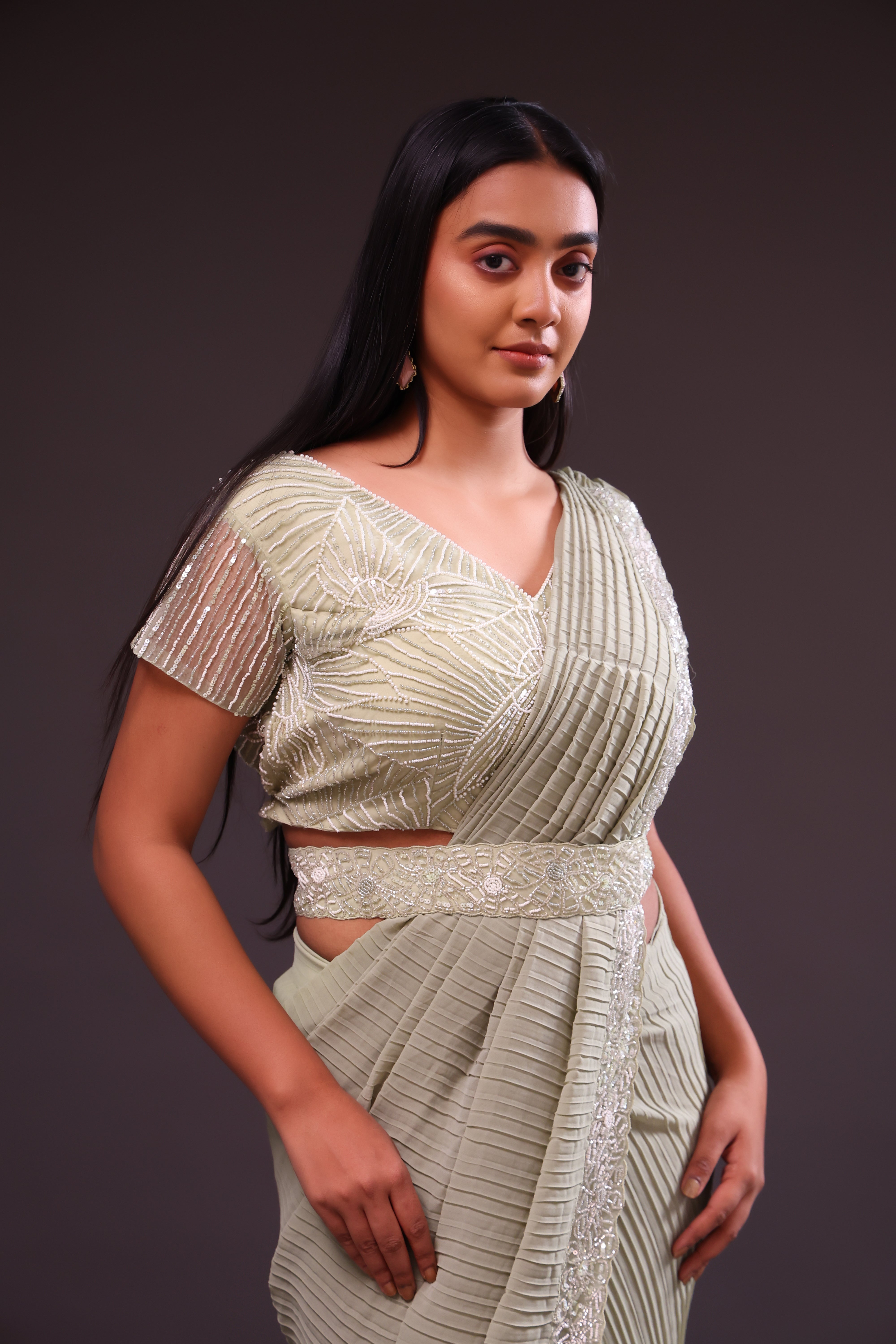 1 MINUTE FANCY SAREE-FA4094