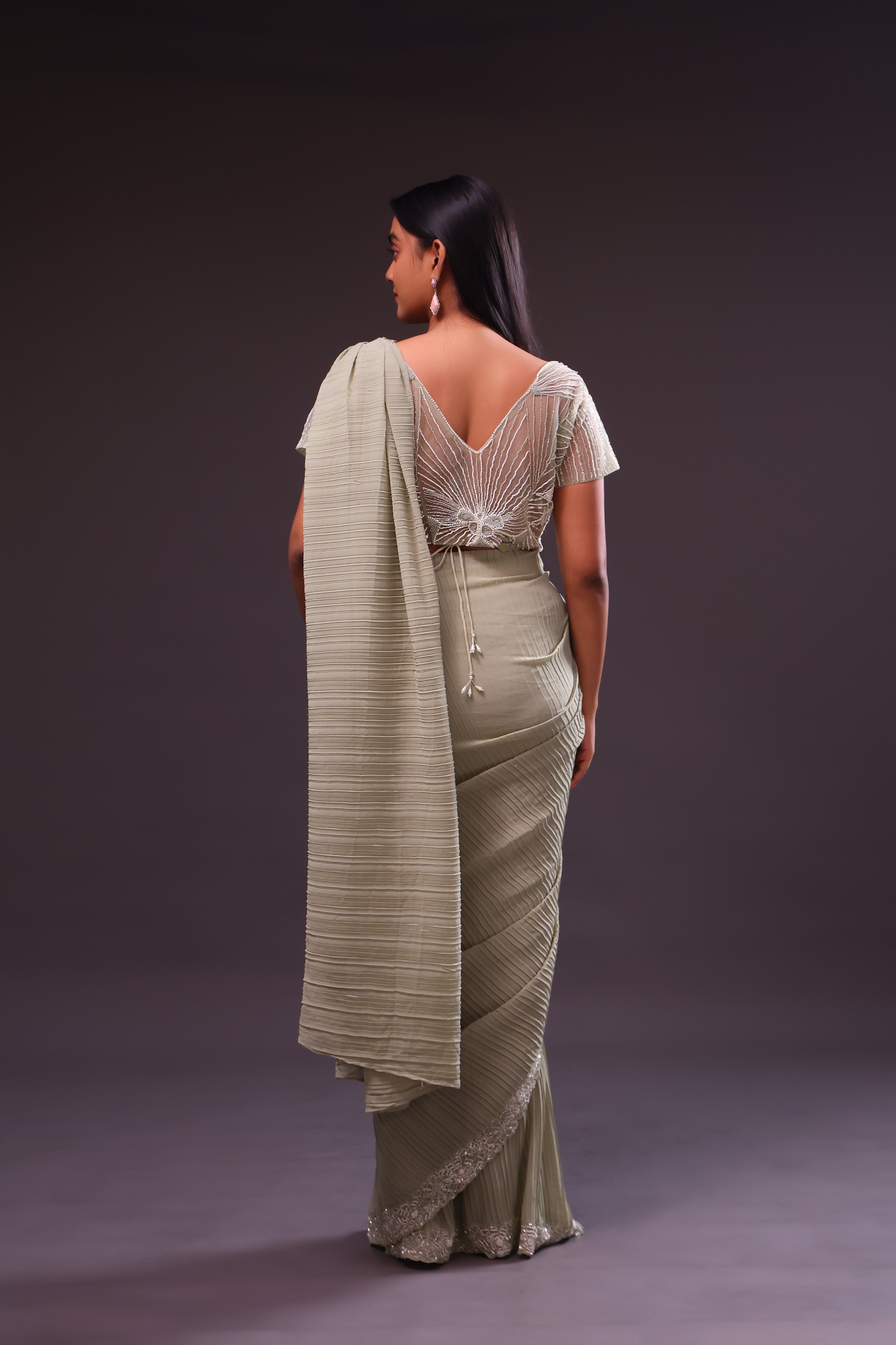 1 MINUTE FANCY SAREE-FA4094