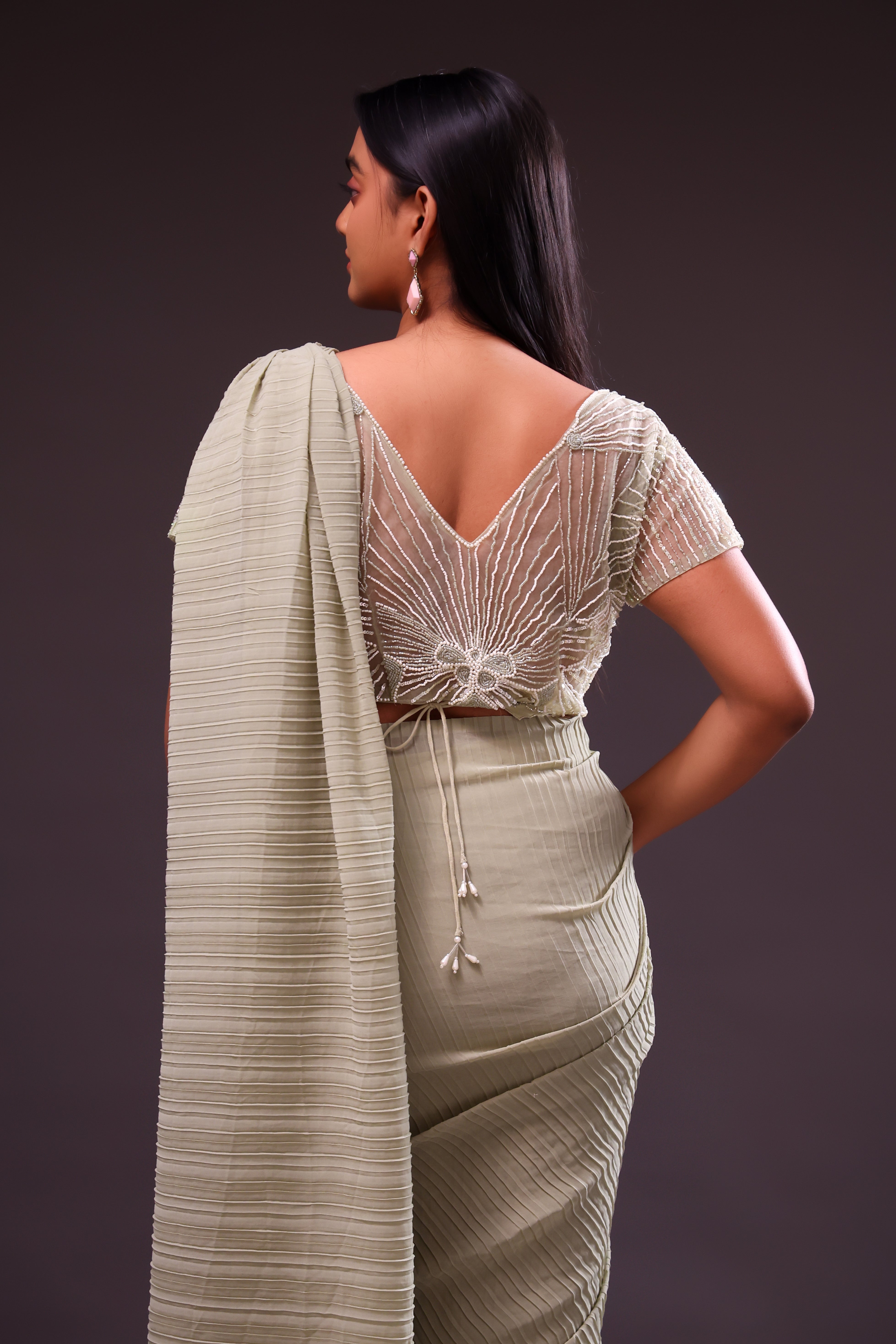 1 MINUTE FANCY SAREE-FA4094