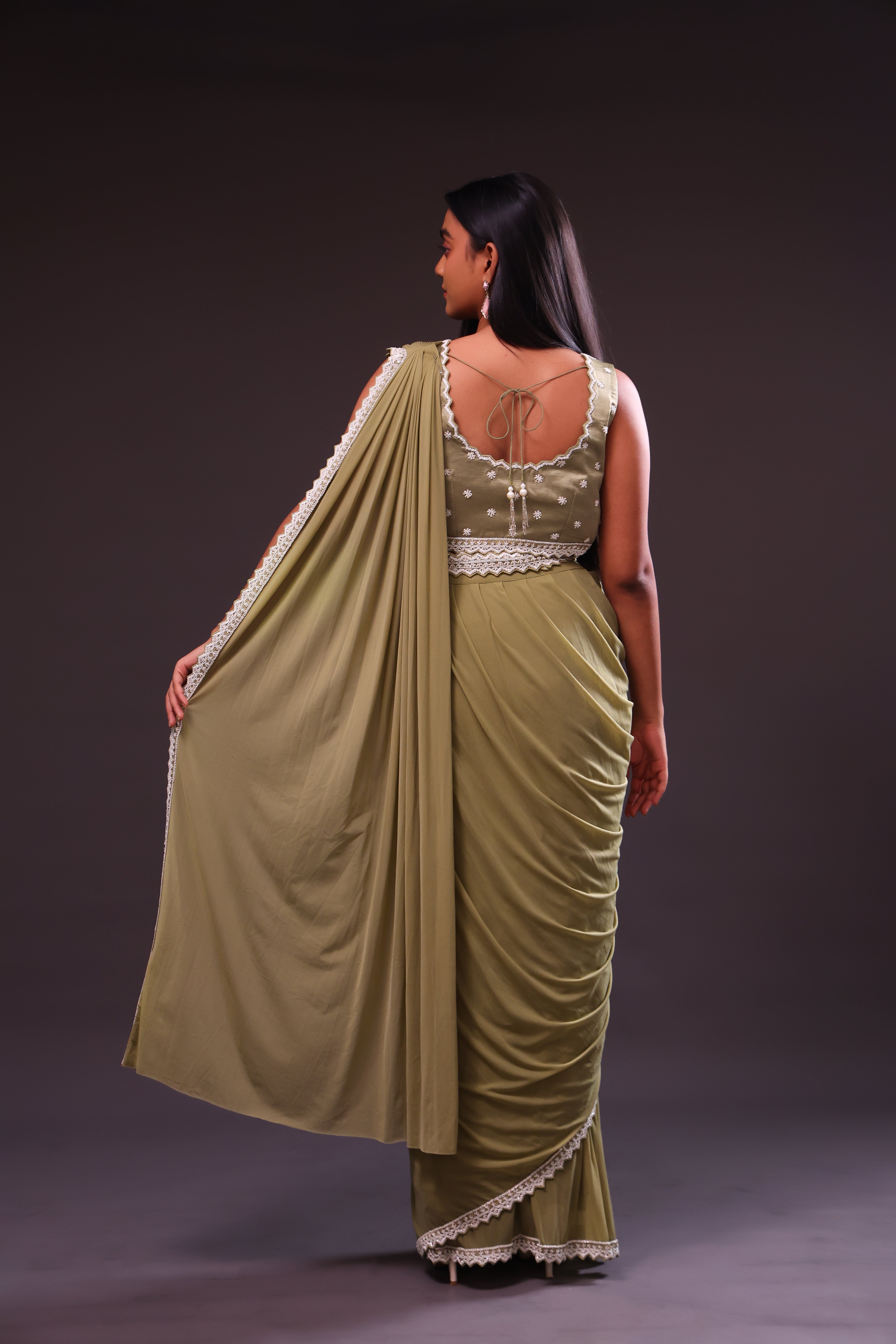 1 MINUTE FANCY SAREE-FA4095