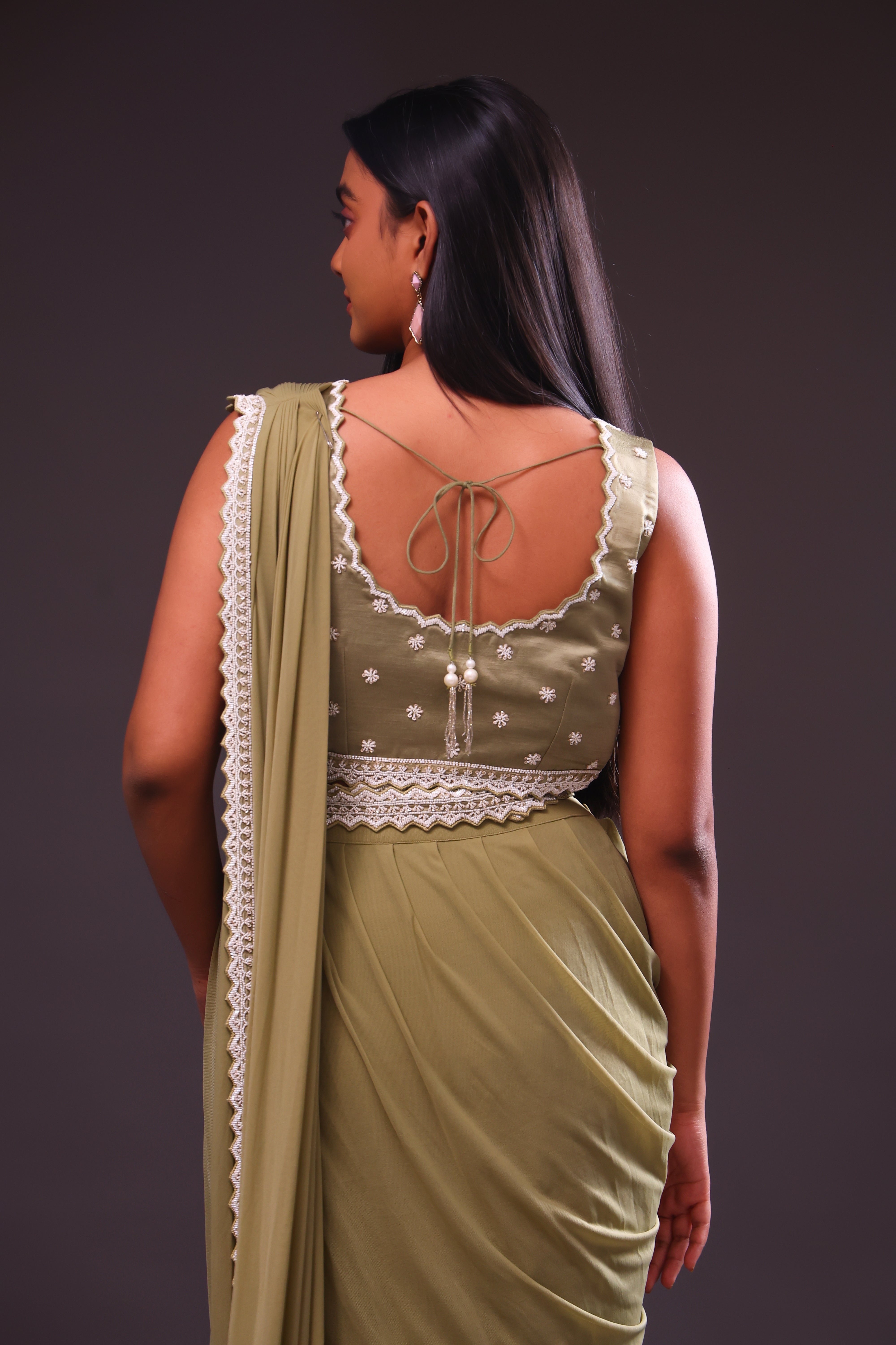 1 MINUTE FANCY SAREE-FA4095