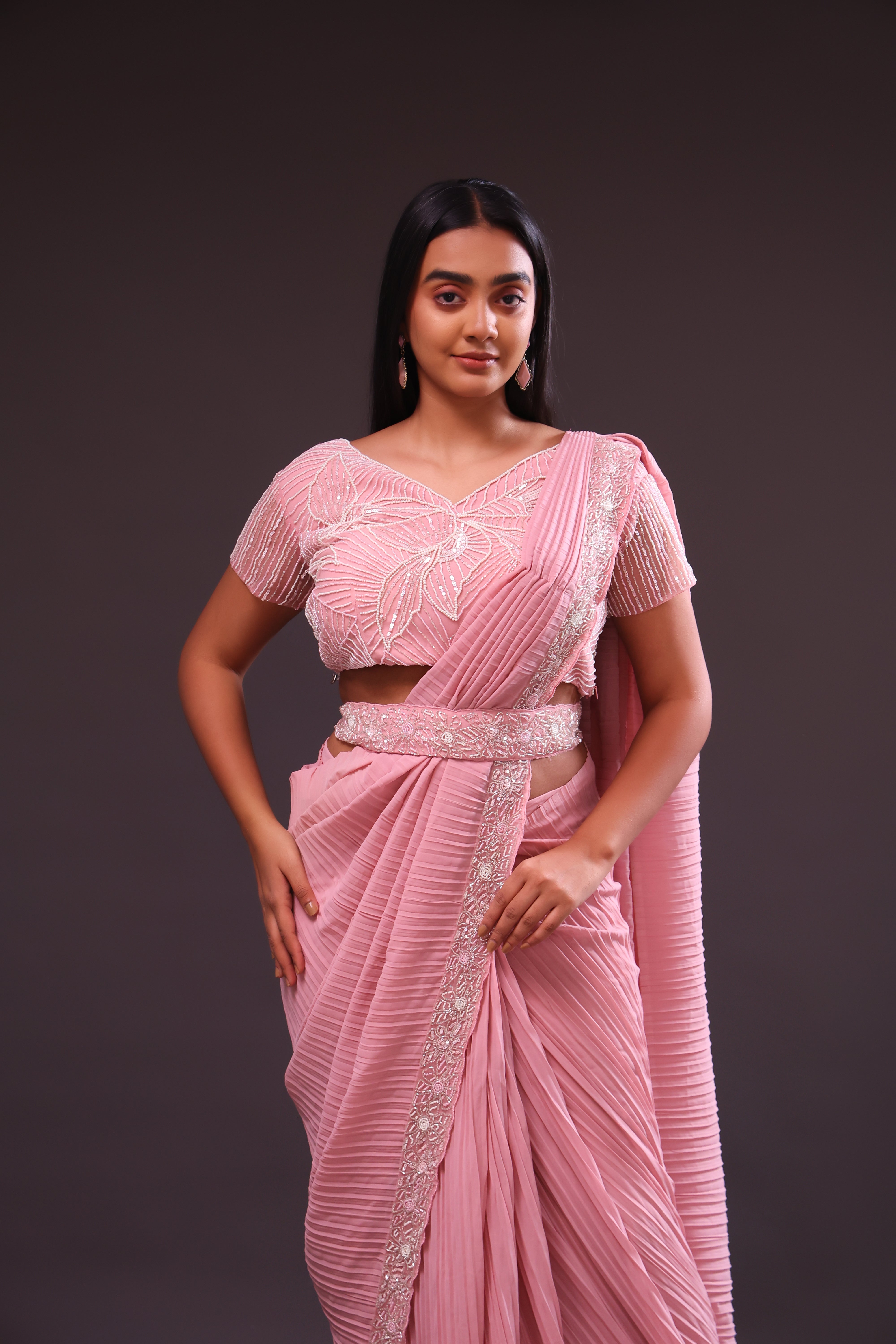 1 MINUTE FANCY SAREE-FA4096