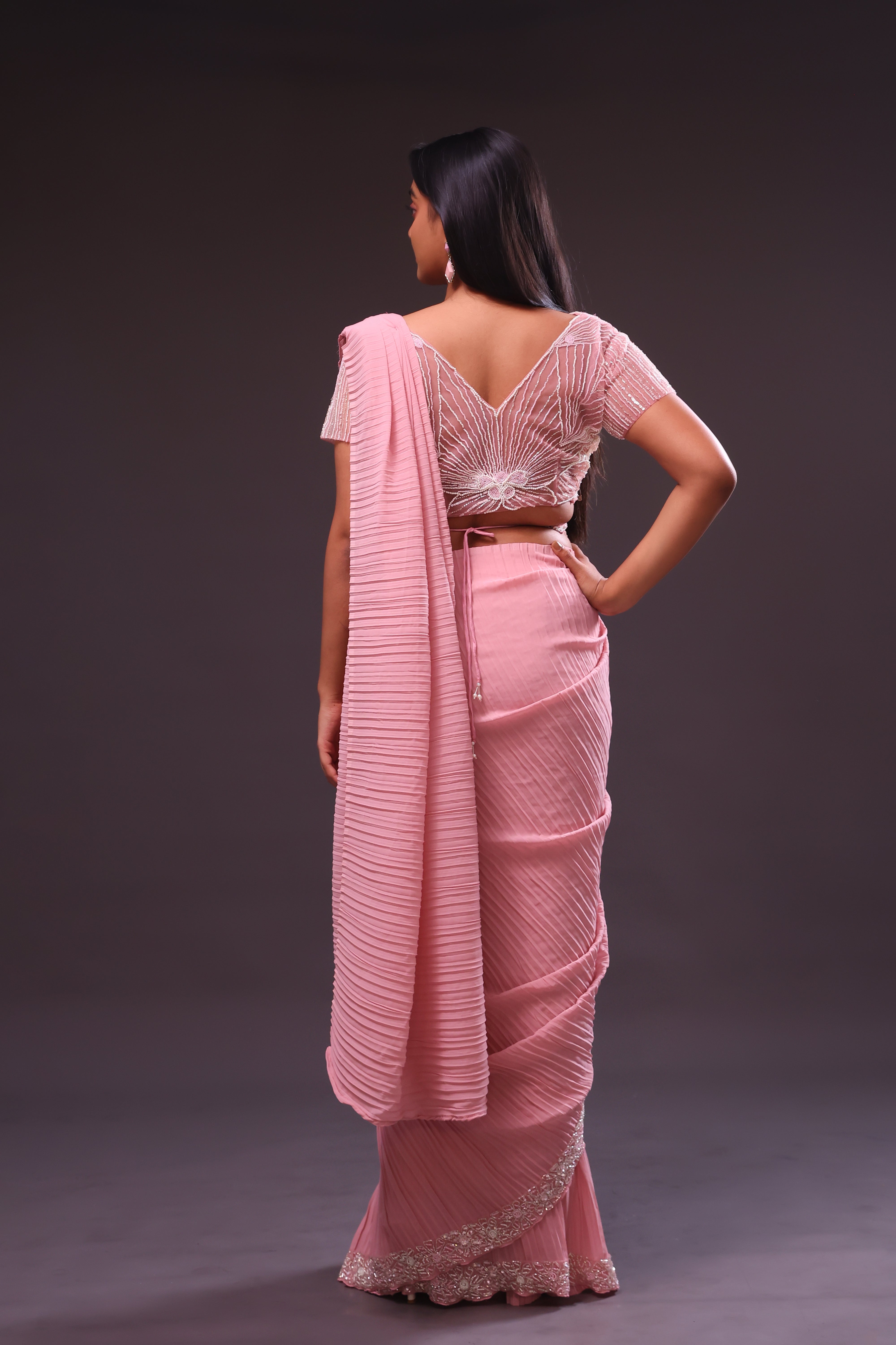 1 MINUTE FANCY SAREE-FA4096