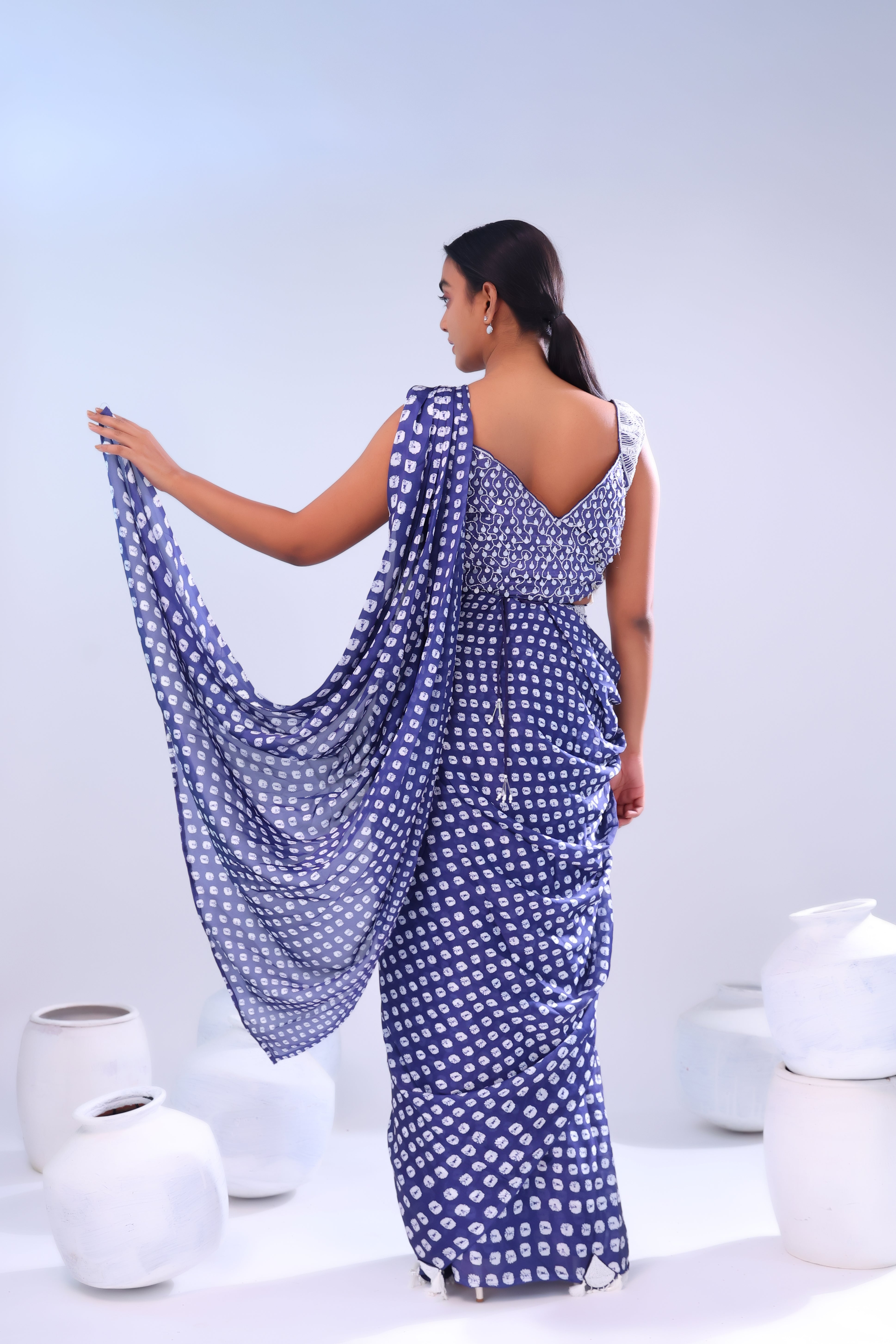 1 MINUTE FANCY SAREE-FA4103