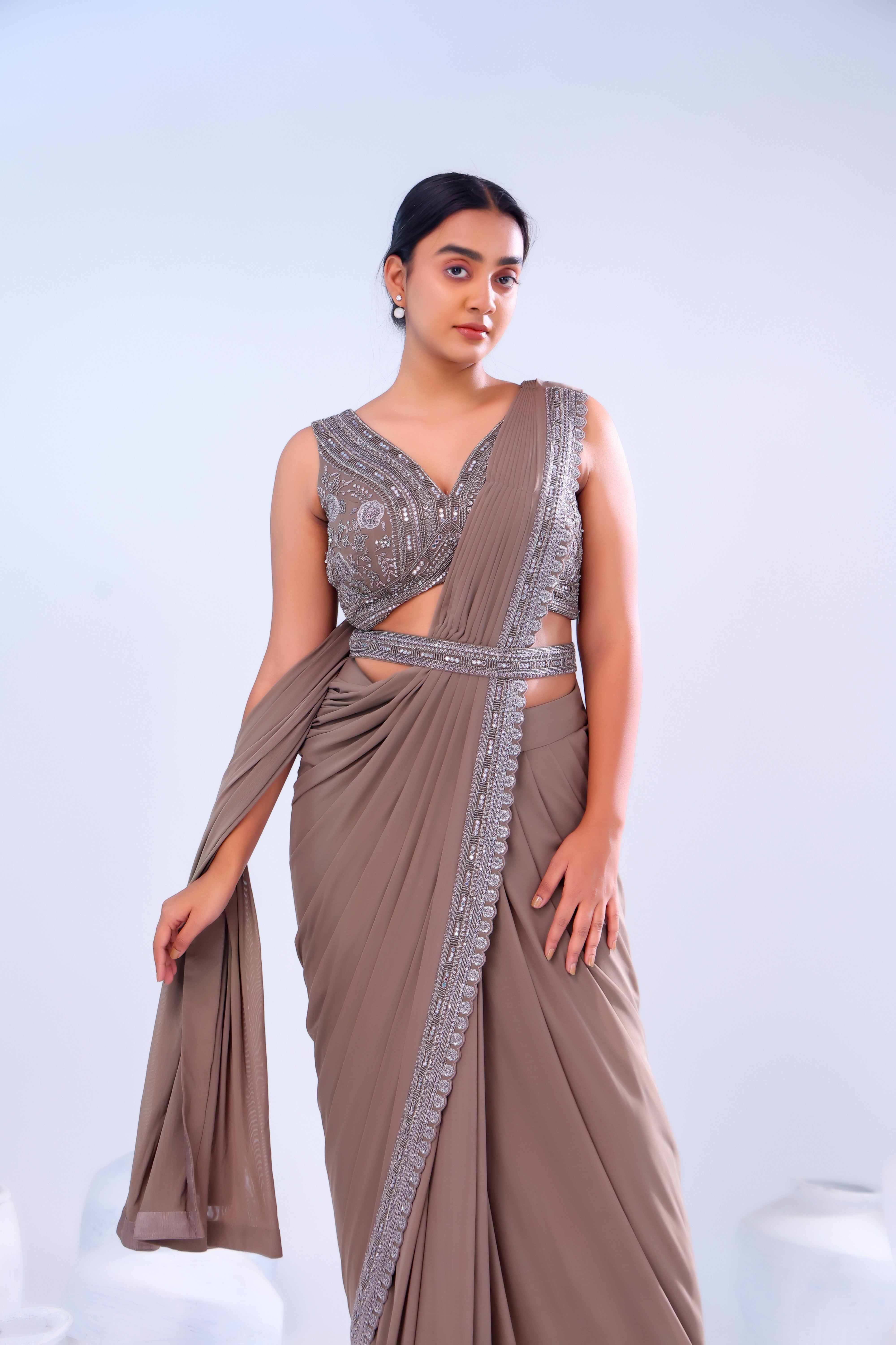 1 MINUTE FANCY SAREE-FA4104