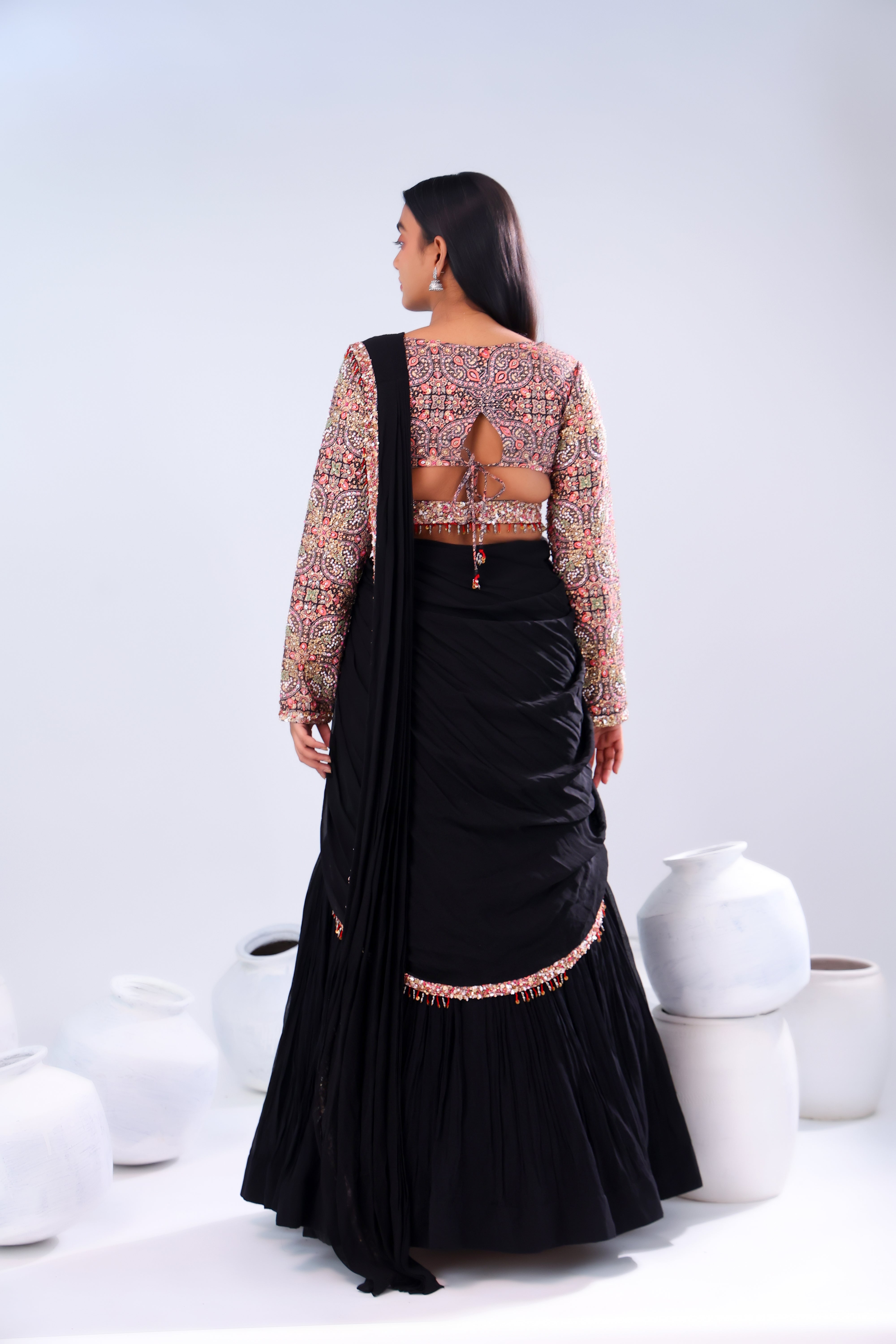 1 MINUTE FANCY SAREE-FA4114