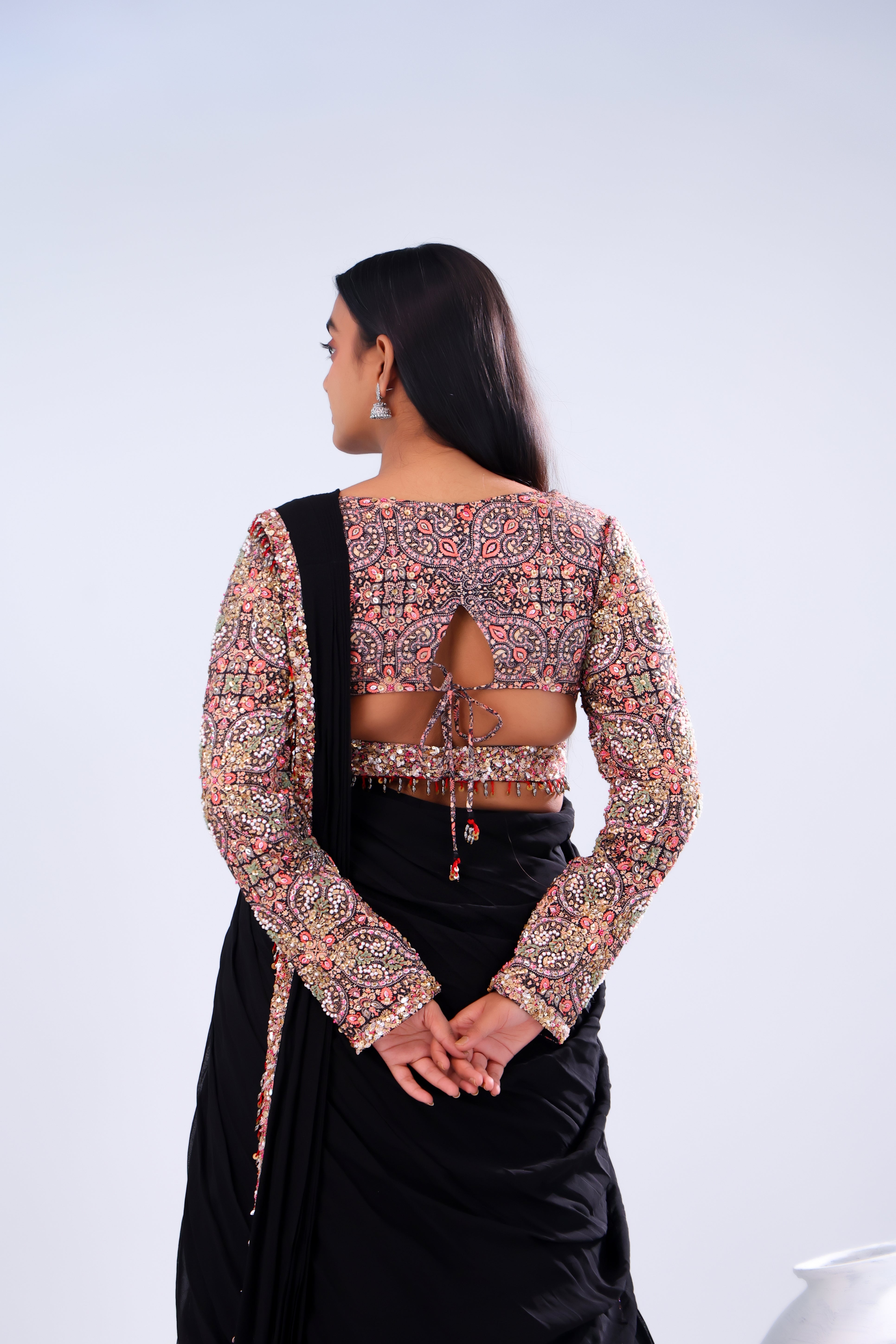 1 MINUTE FANCY SAREE-FA4114