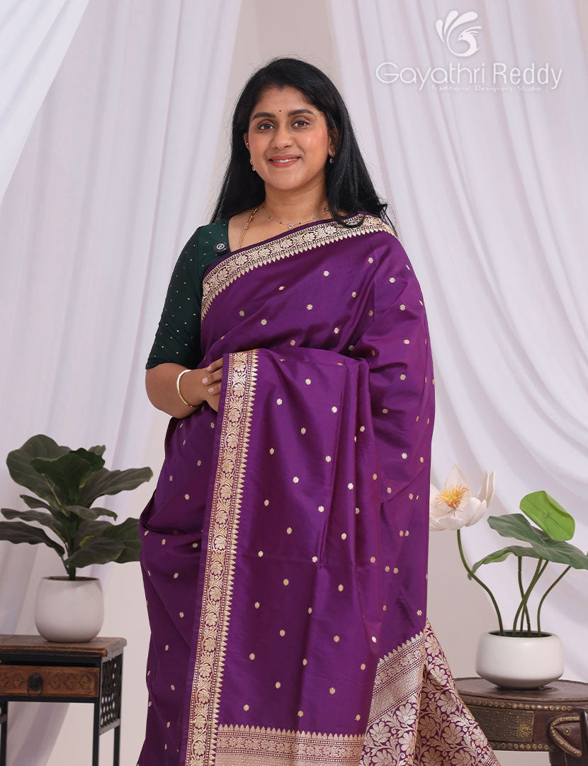 SEMI KATAN SAREE-SKN180