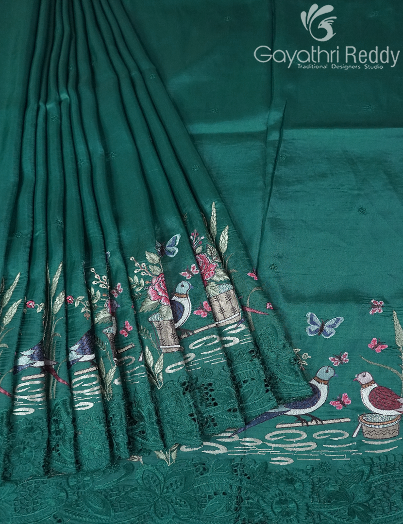 SEMI DUPION SILK SAREE-SDS125