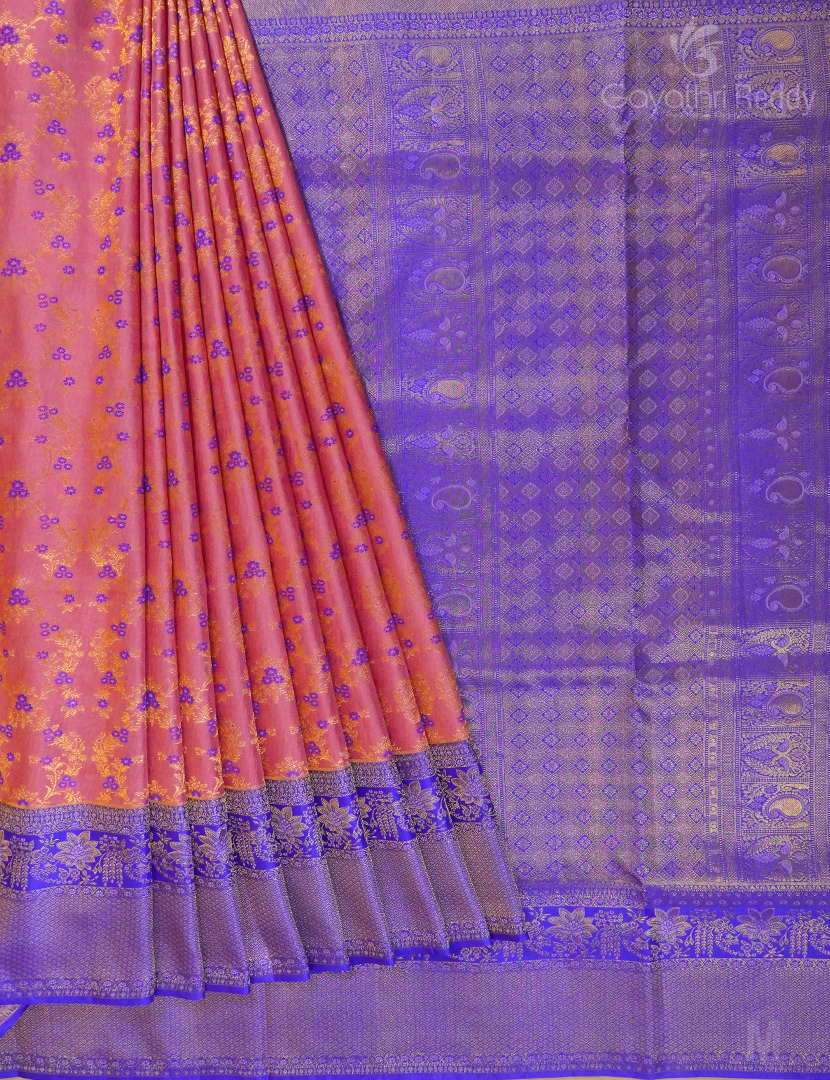PURE KANCHI PATTU MEENAKARI SAREE-KP7455