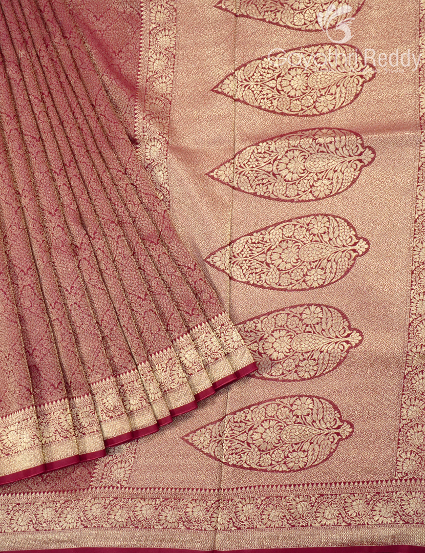 MYSORE CREPE BROCADE SAREE-MCB31
