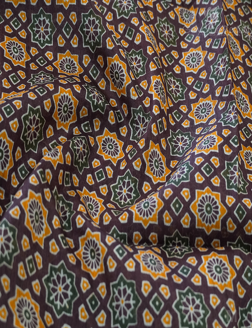 PURE DESI TUSSAR SILK-TS1374