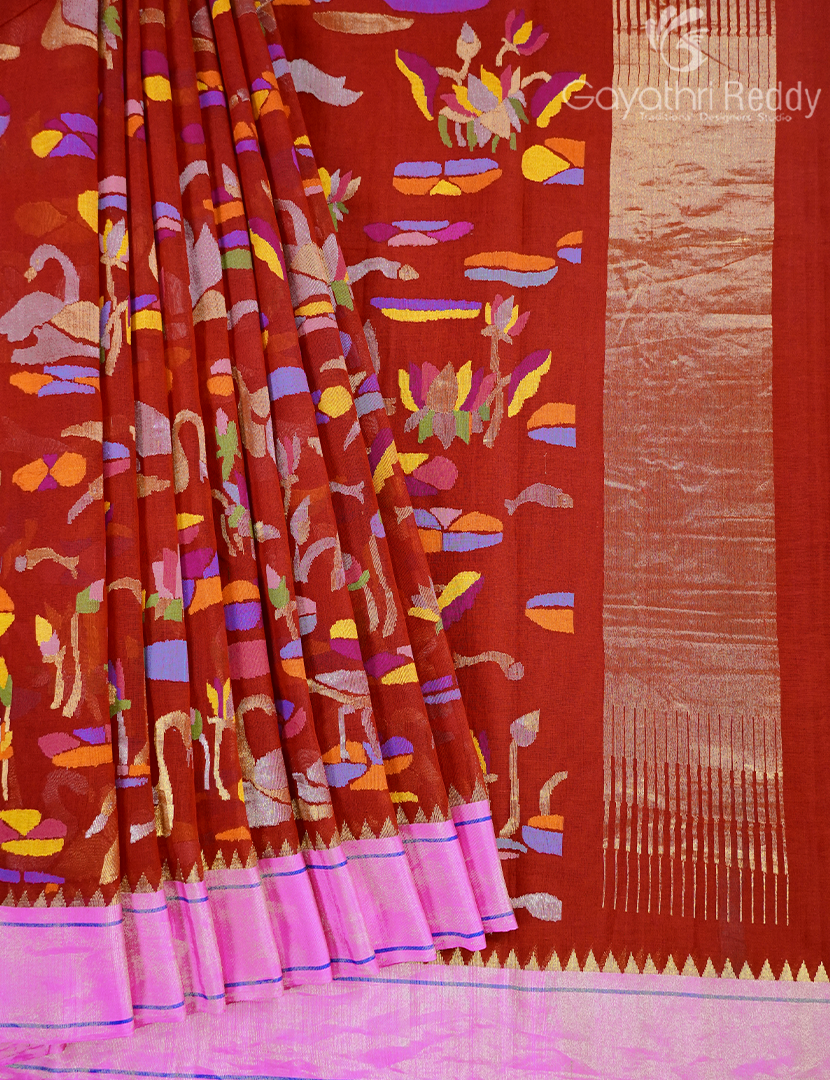 PURE PONDURU SILVER ZARI-PPSZ1