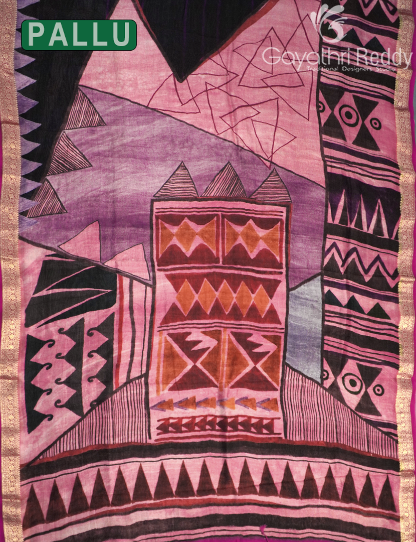 SEMI TUSSAR SILK-ST1054