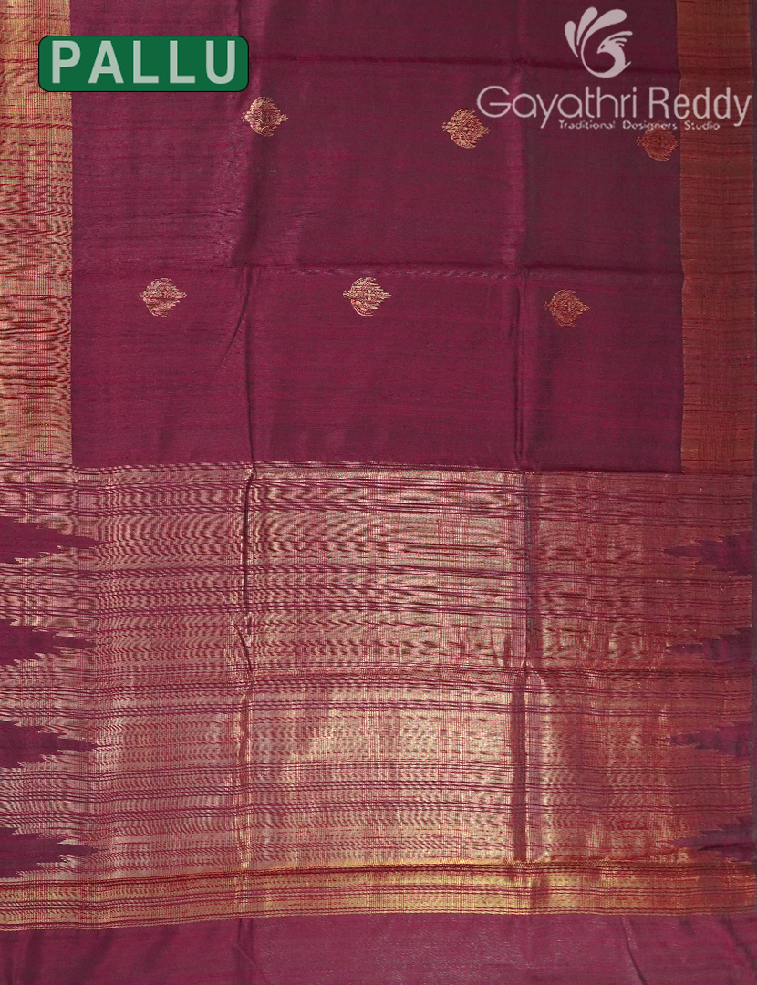 PURE KHADI PATTU SAREE-KHP1292