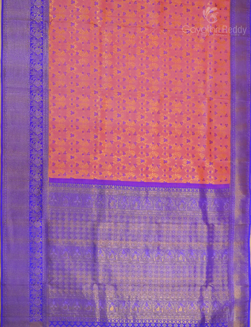 PURE KANCHI PATTU MEENAKARI SAREE-KP7455