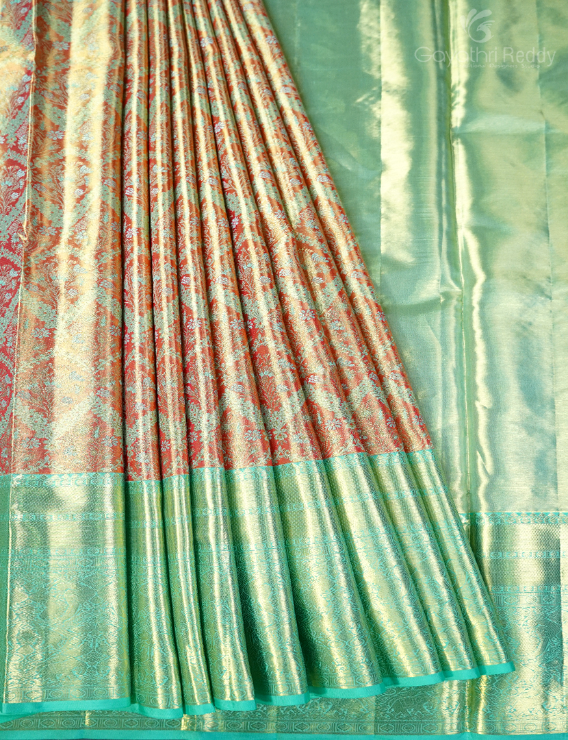 PURE KANCHI PATTU PAVADA(FREE SIZE)-KPL809