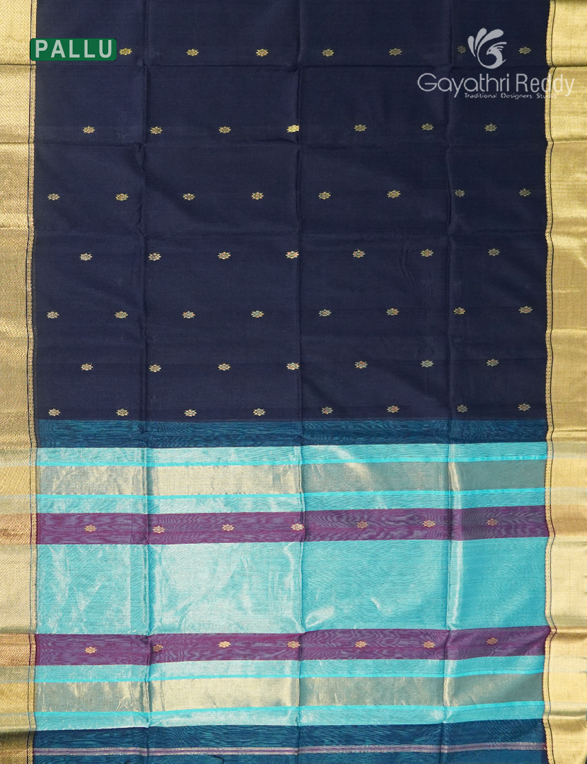 PURE CHANDERI BUTTA SAREES -CPS1197