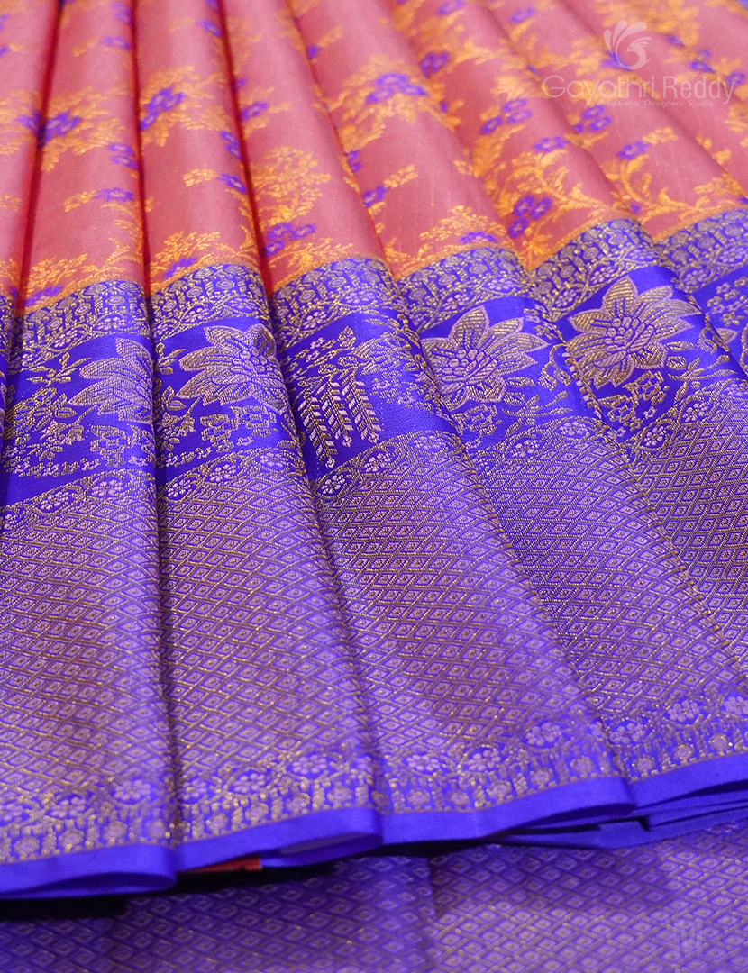 PURE KANCHI PATTU MEENAKARI SAREE-KP7455
