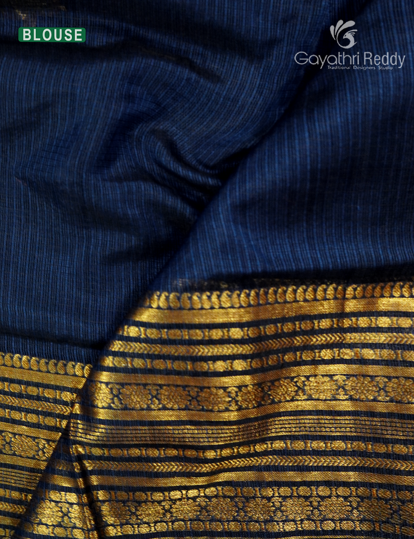 Pure Silk Kota Saree in Blue