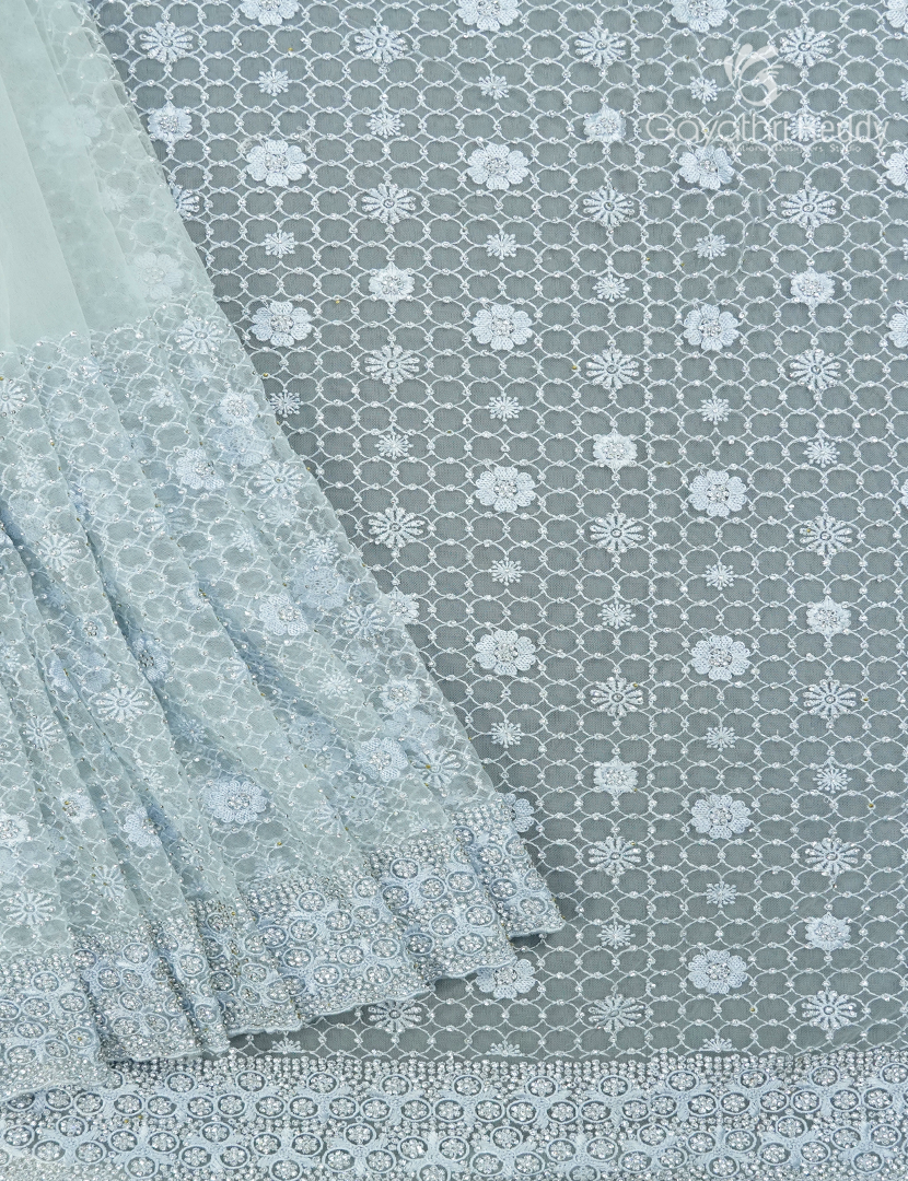 NETTED FANCY SAREE-NF59