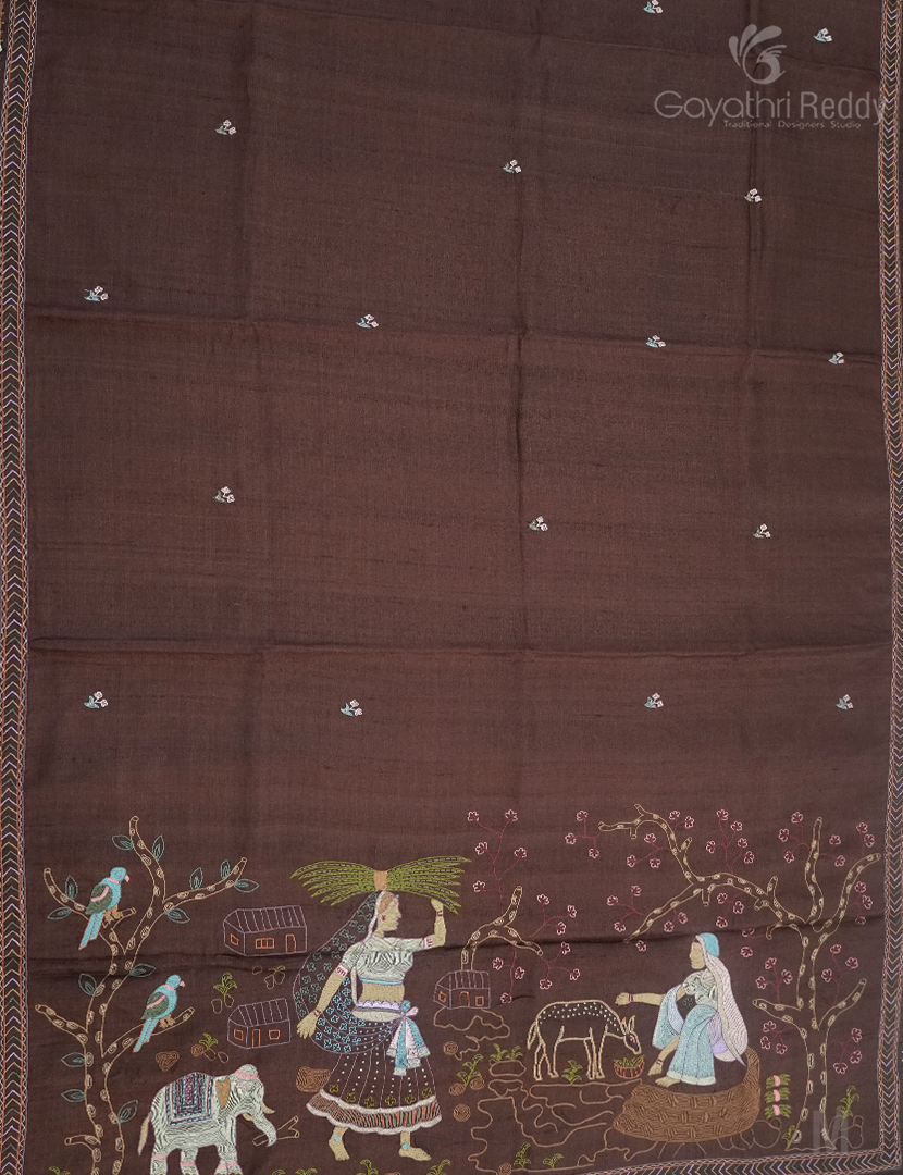 PURE DESI TUSSAR FANCY-TS1490