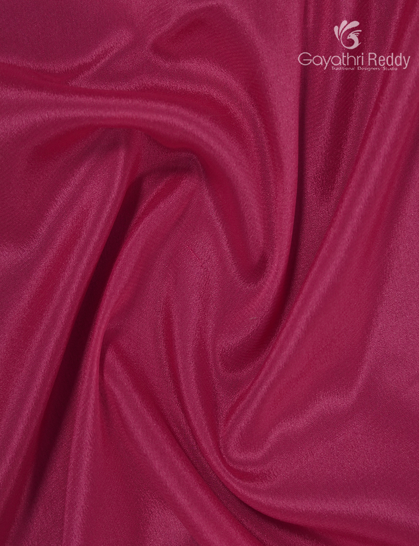 Pure Mysore Silk Saree in Rani Pink and Deep Green