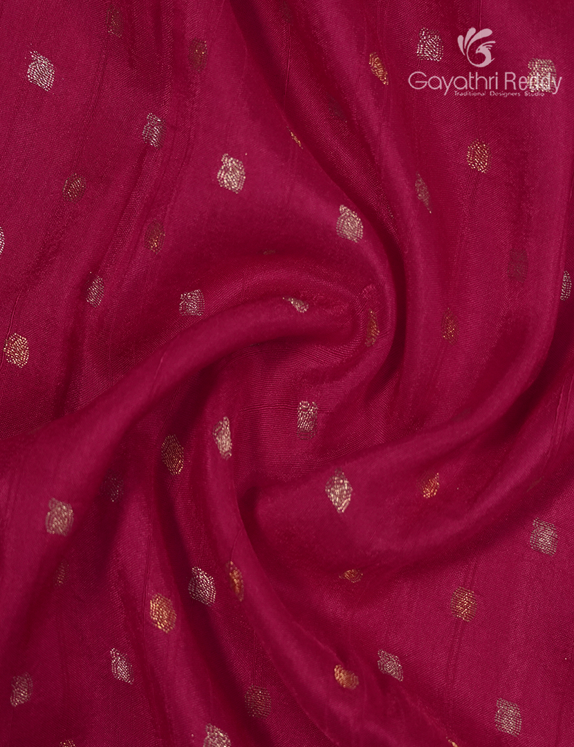 Semi Mysore Crepe Saree in Pink