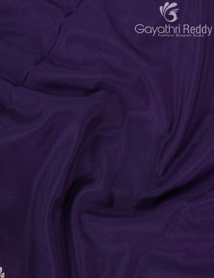 SEMI MYSORE CREPE SAREE-SMC378