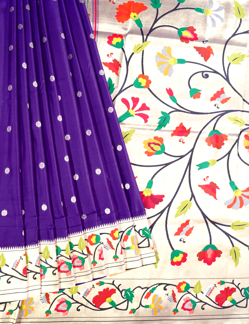 SEMI PAITHANI SAREE-SPS88