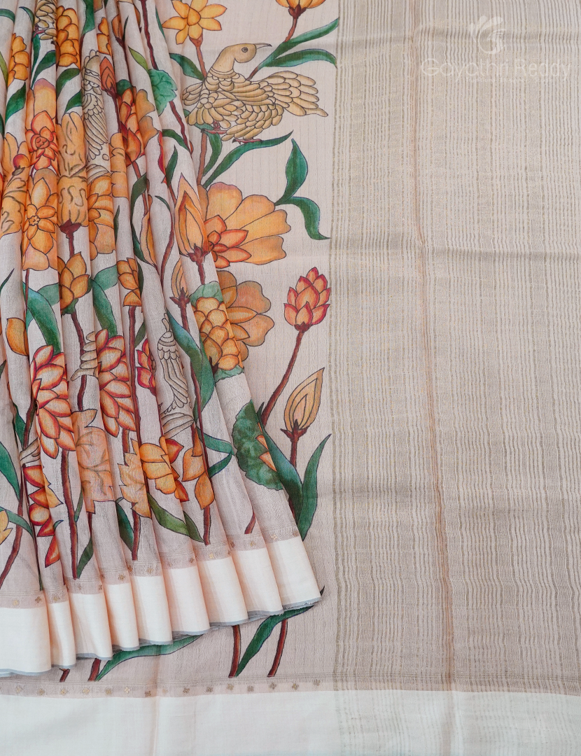 PURE DESI TUSSAR SILK-TS1406