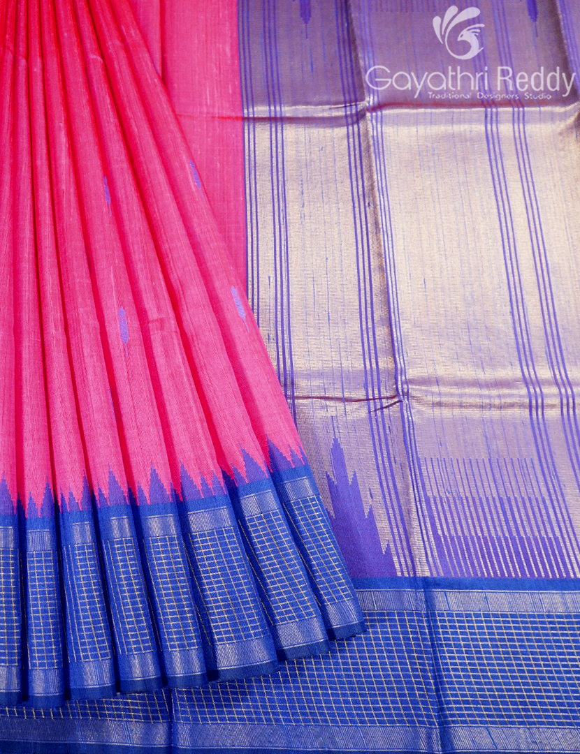 PURE KHADI PATTU SAREE-KHP1374