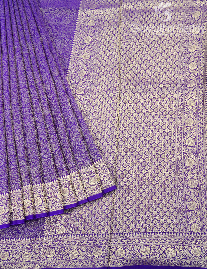 MYSORE CREPE BROCADE SAREE-MCB32