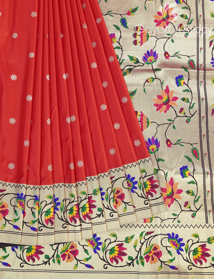 SEMI PAITHANI SAREE-SPS36