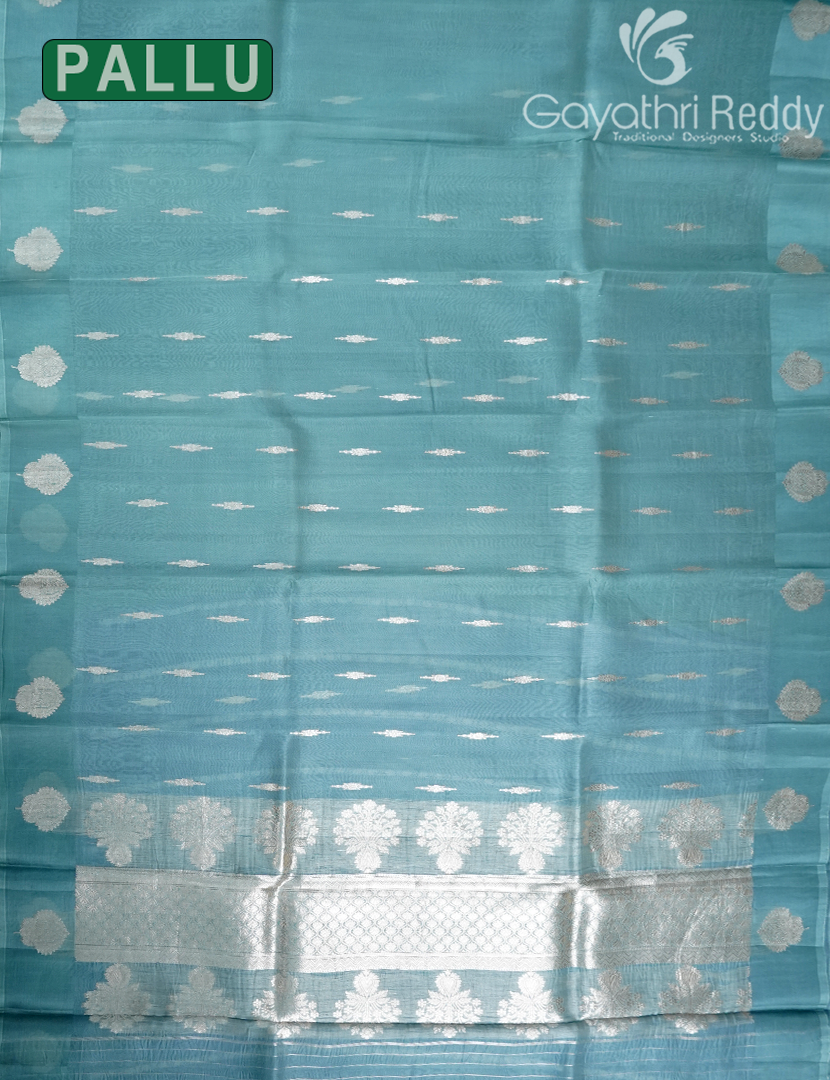 PURE BANARAS KORA SILK-BKS131