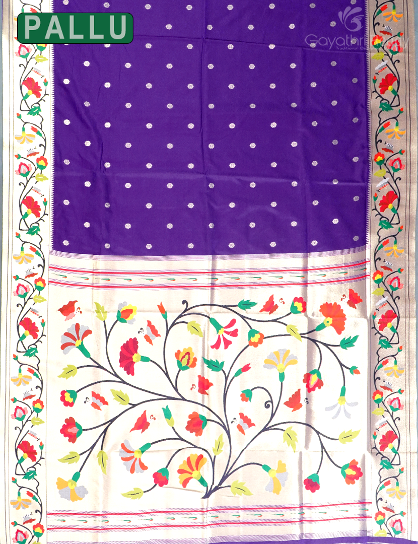 SEMI PAITHANI SAREE-SPS88